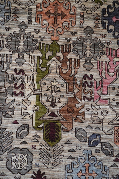 Baluchi Handwoven Tribal Rug, J64439