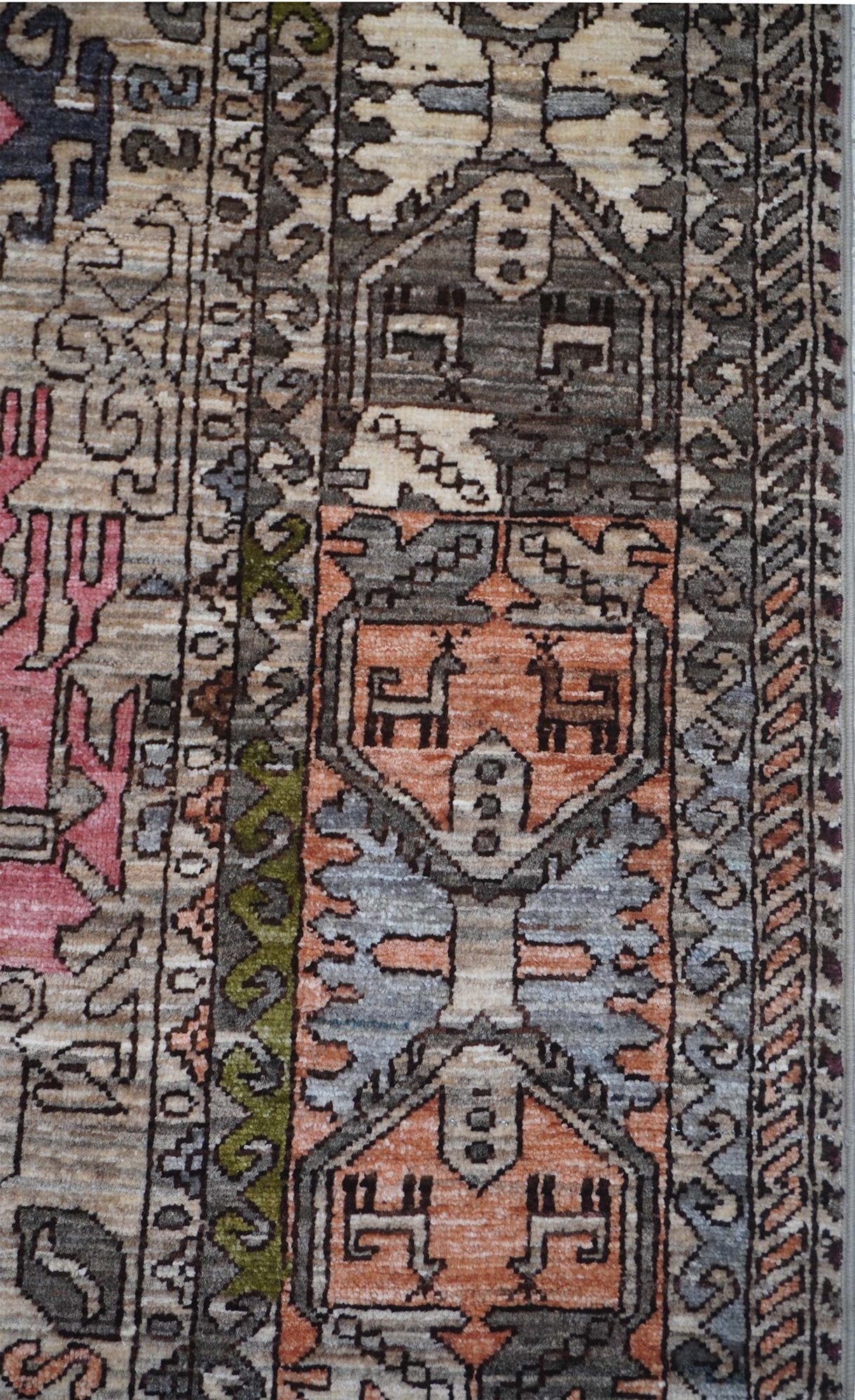 Baluchi Handwoven Tribal Rug, J64439