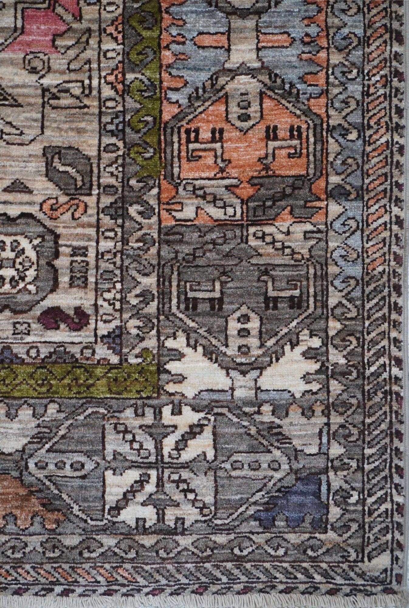 Baluchi Handwoven Tribal Rug, J64439