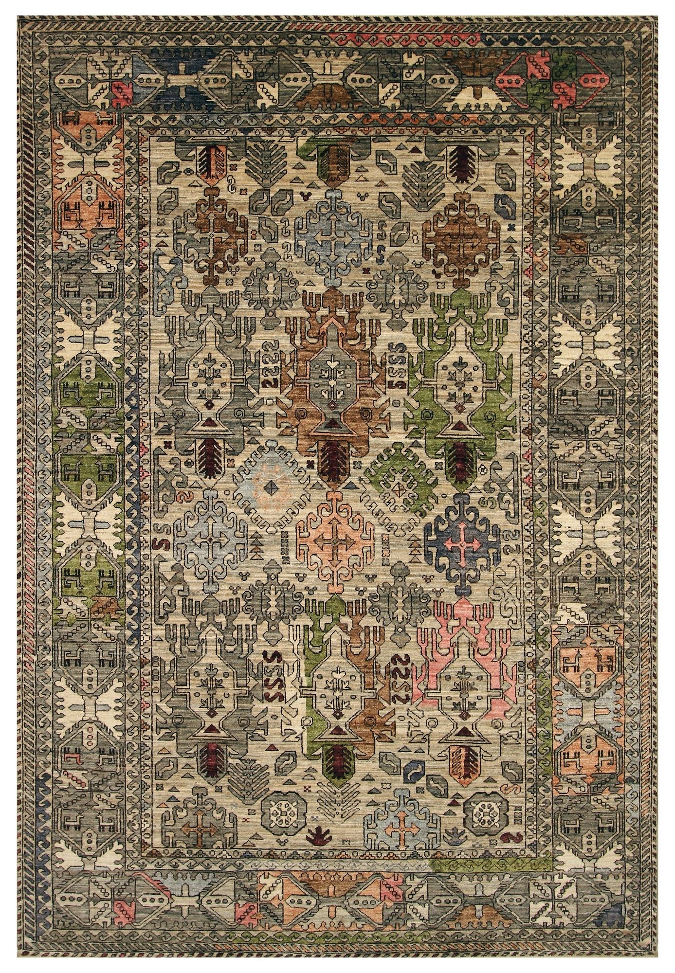 Baluchi Handwoven Tribal Rug
