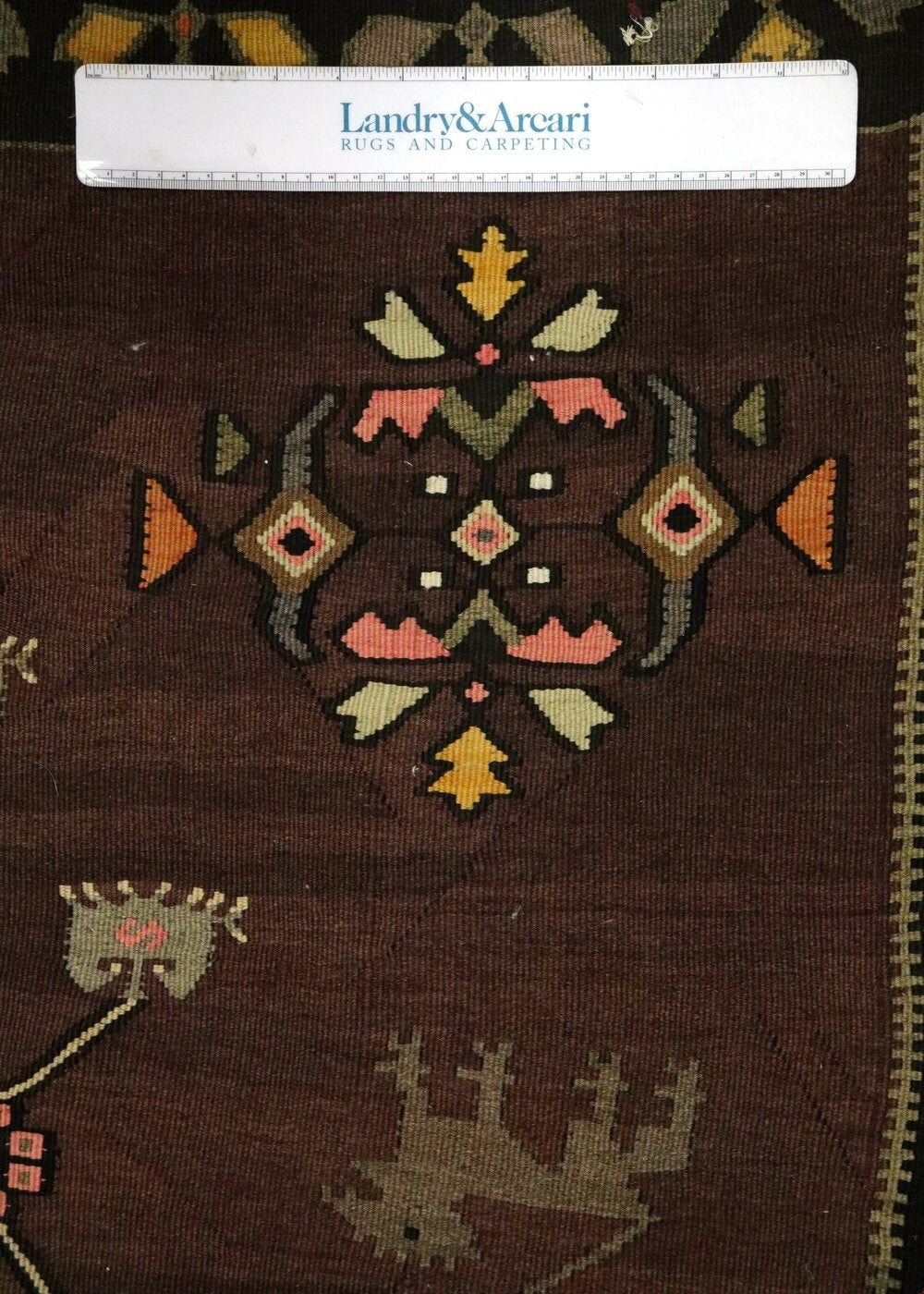Antique Bessarabian Handwoven Tribal Rug, J67898