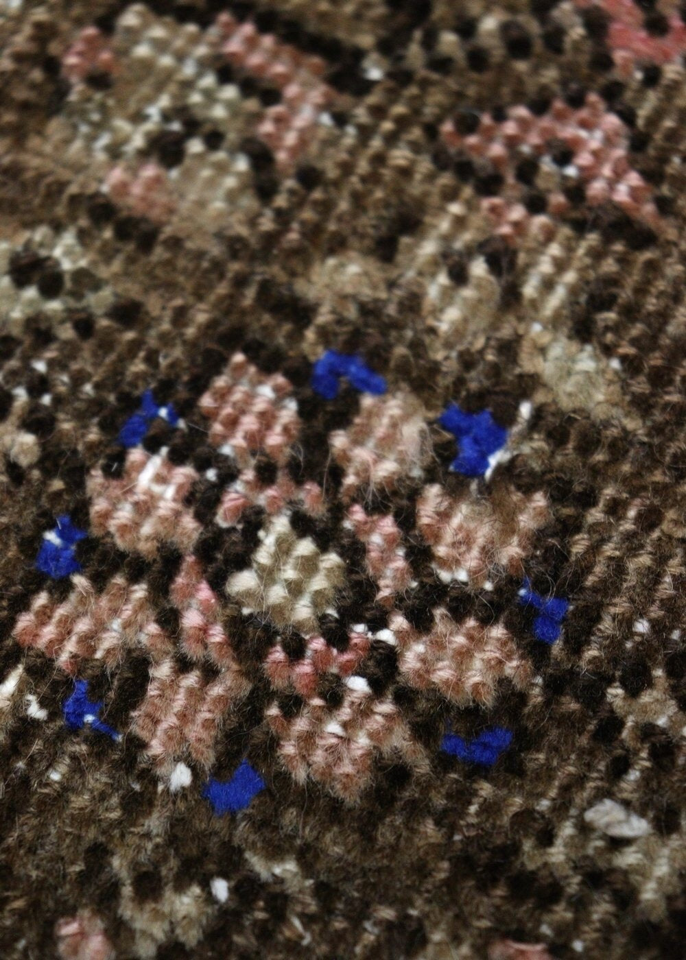Vintage Bijar Handwoven Tribal Rug, J68618