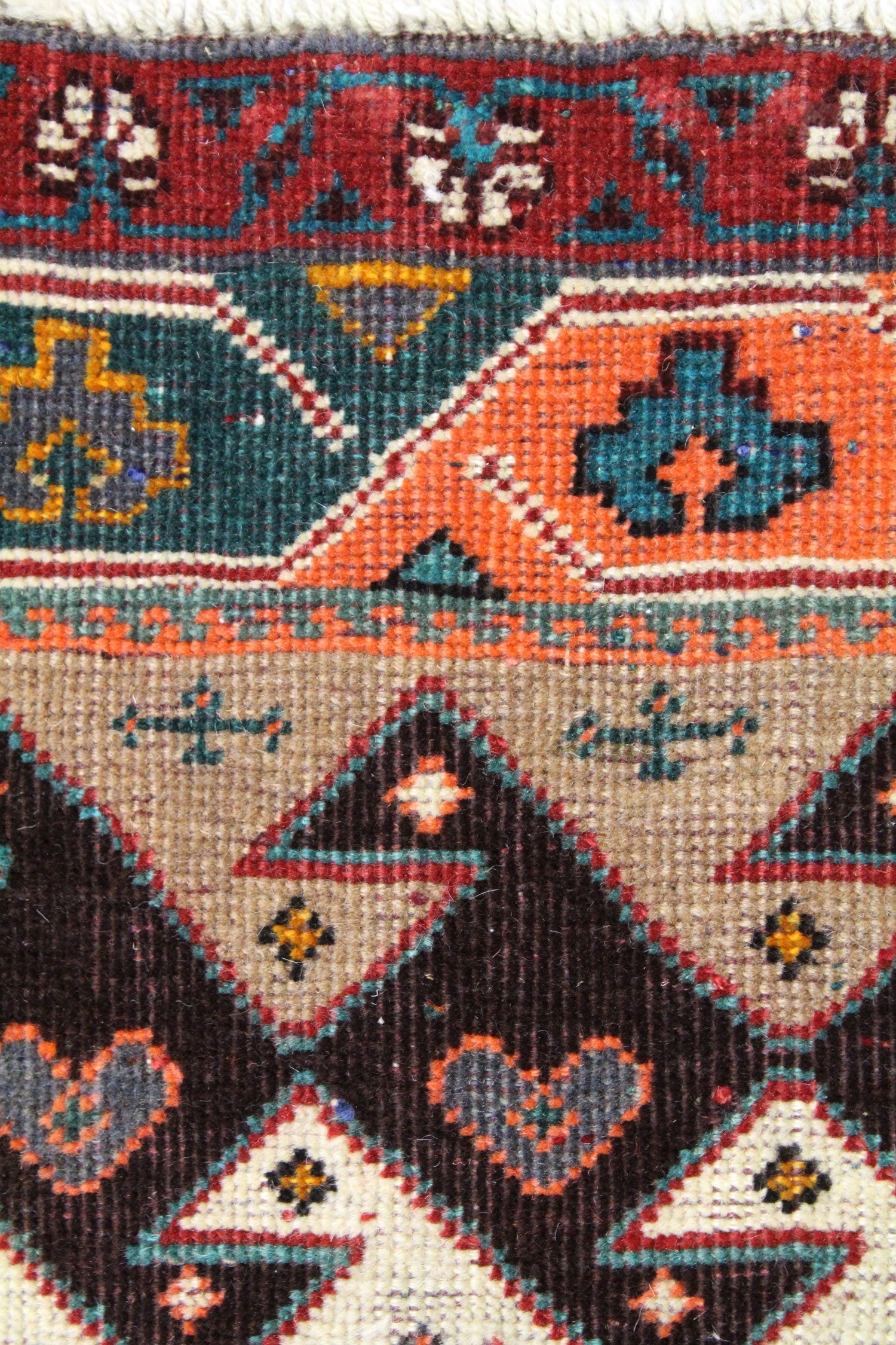 Vintage Bijar Handwoven Tribal Rug, J63523
