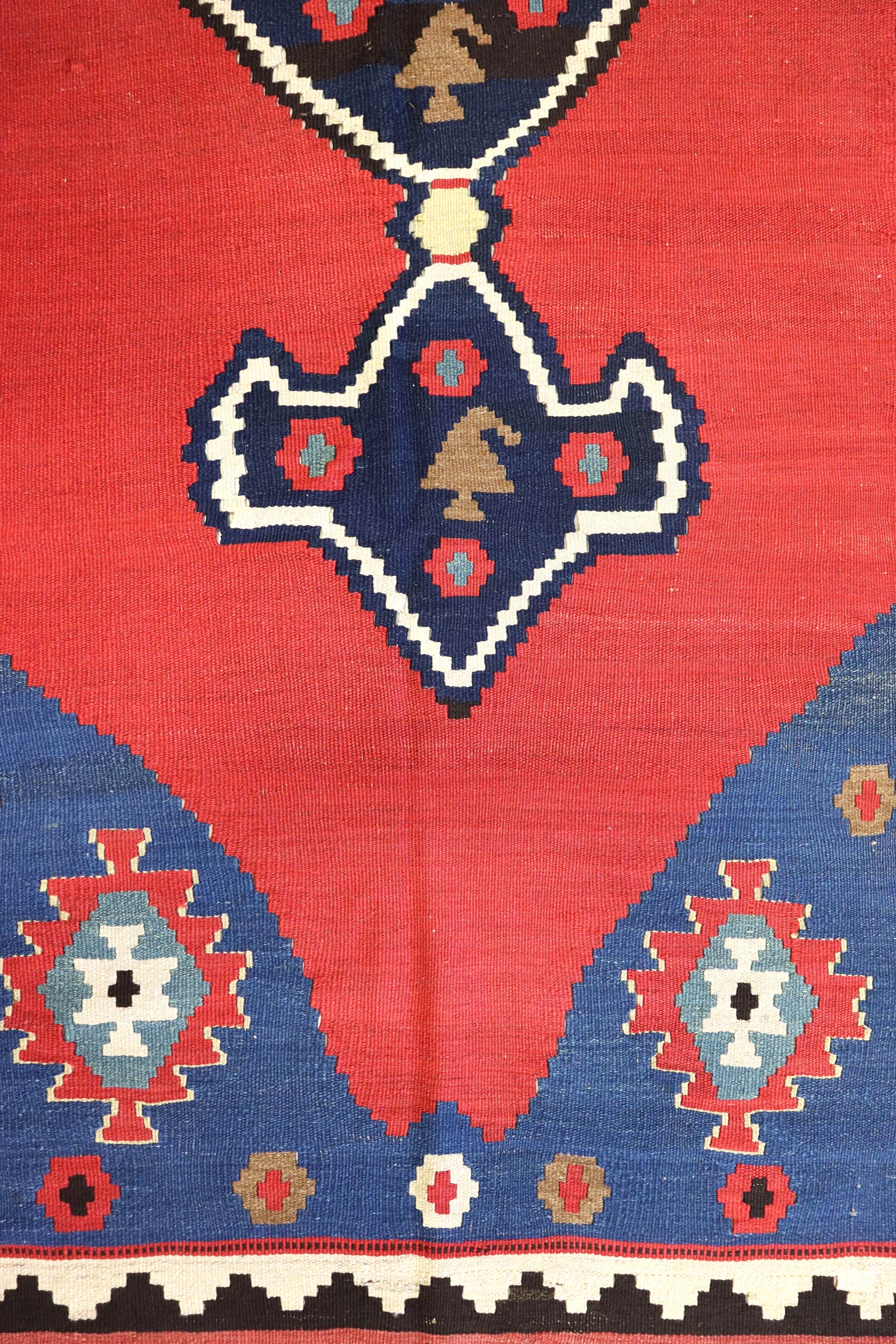 Antique Bijar Handwoven Tribal Rug, J65832