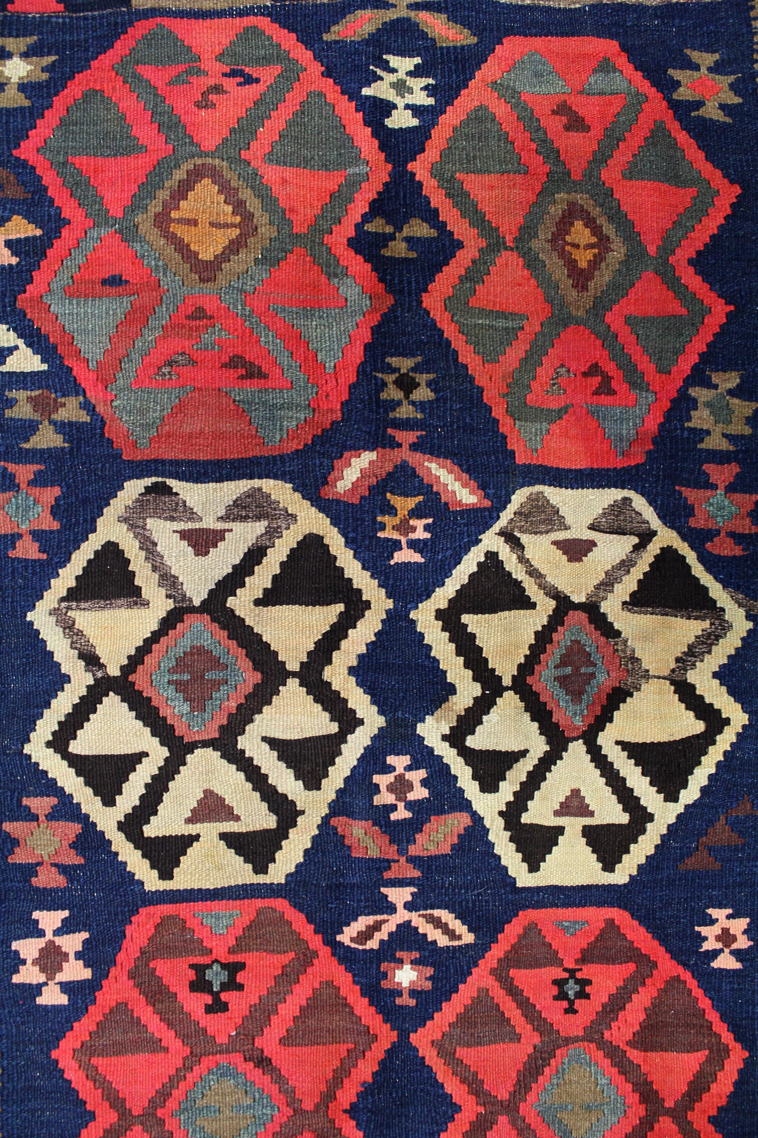 Antique Bijar Kilim Handwoven Tribal Rug, J63334
