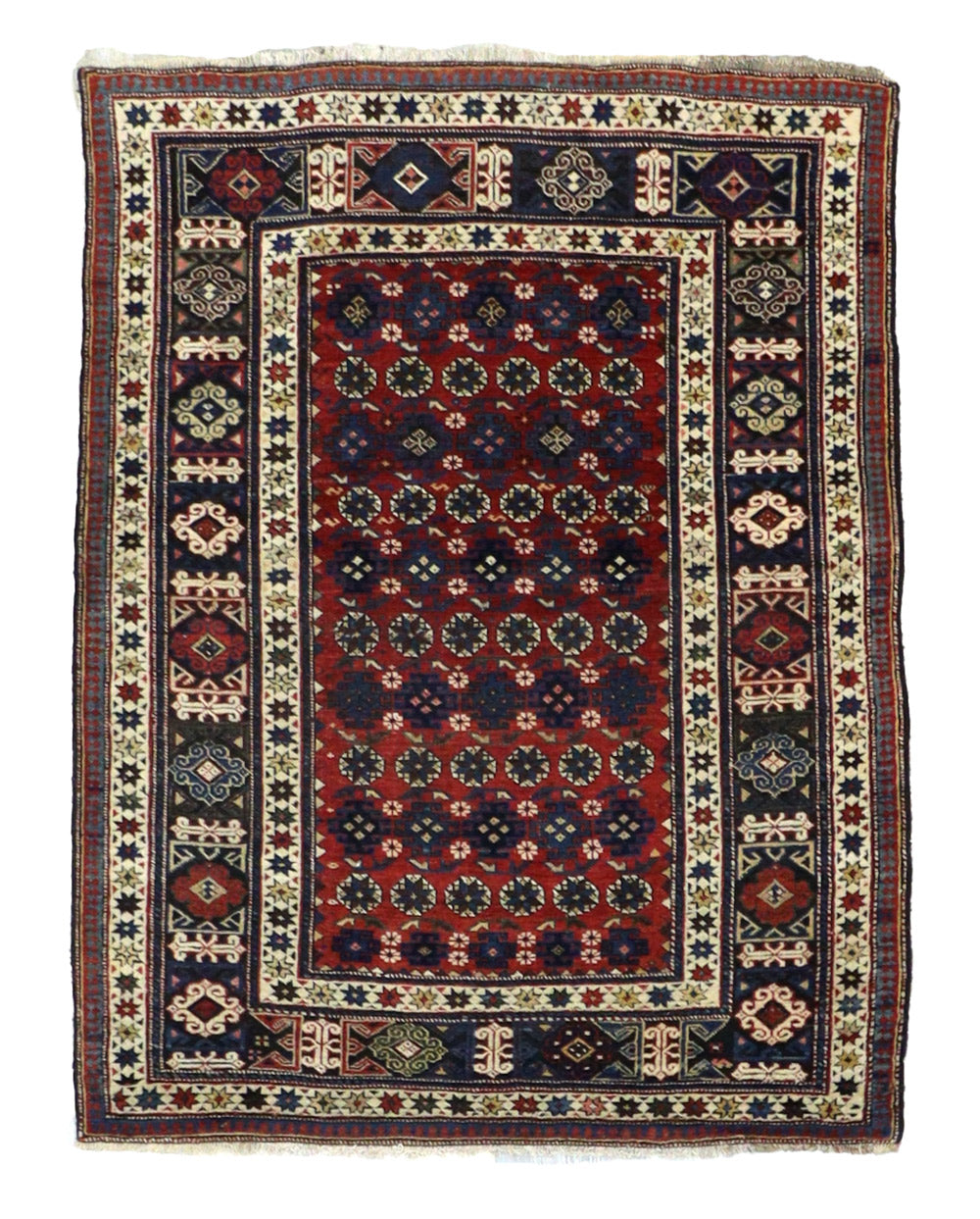 Antique Chi Chi Handwoven Tribal Rug