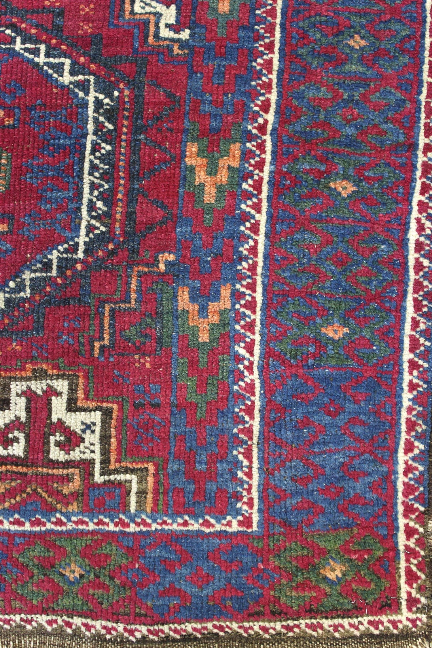 Vintage Chodor Handwoven Tribal Rug, J67635