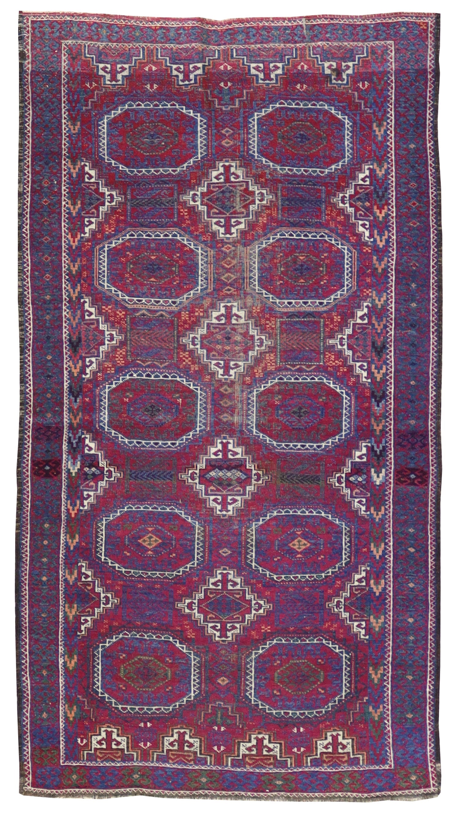 Vintage Chodor Handwoven Tribal Rug