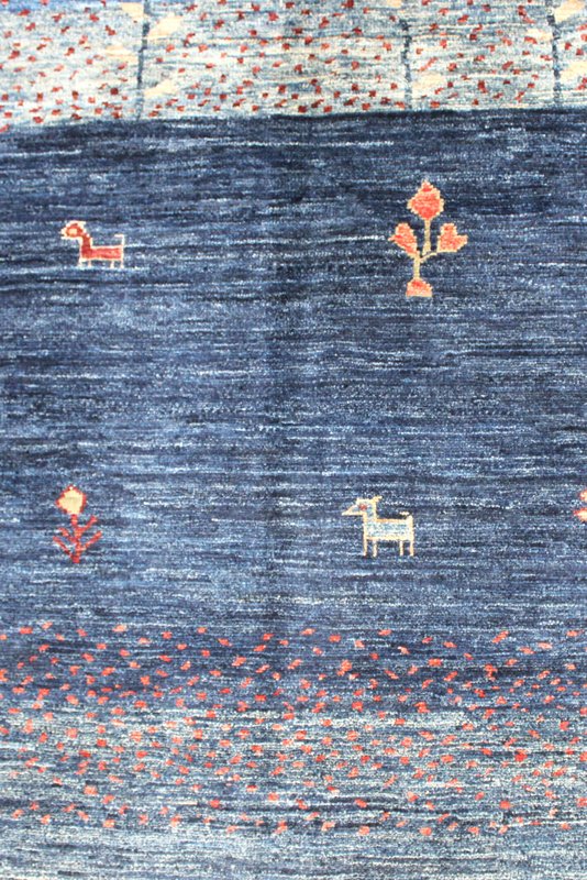 Gabbeh Handwoven Tribal Rug, J63981