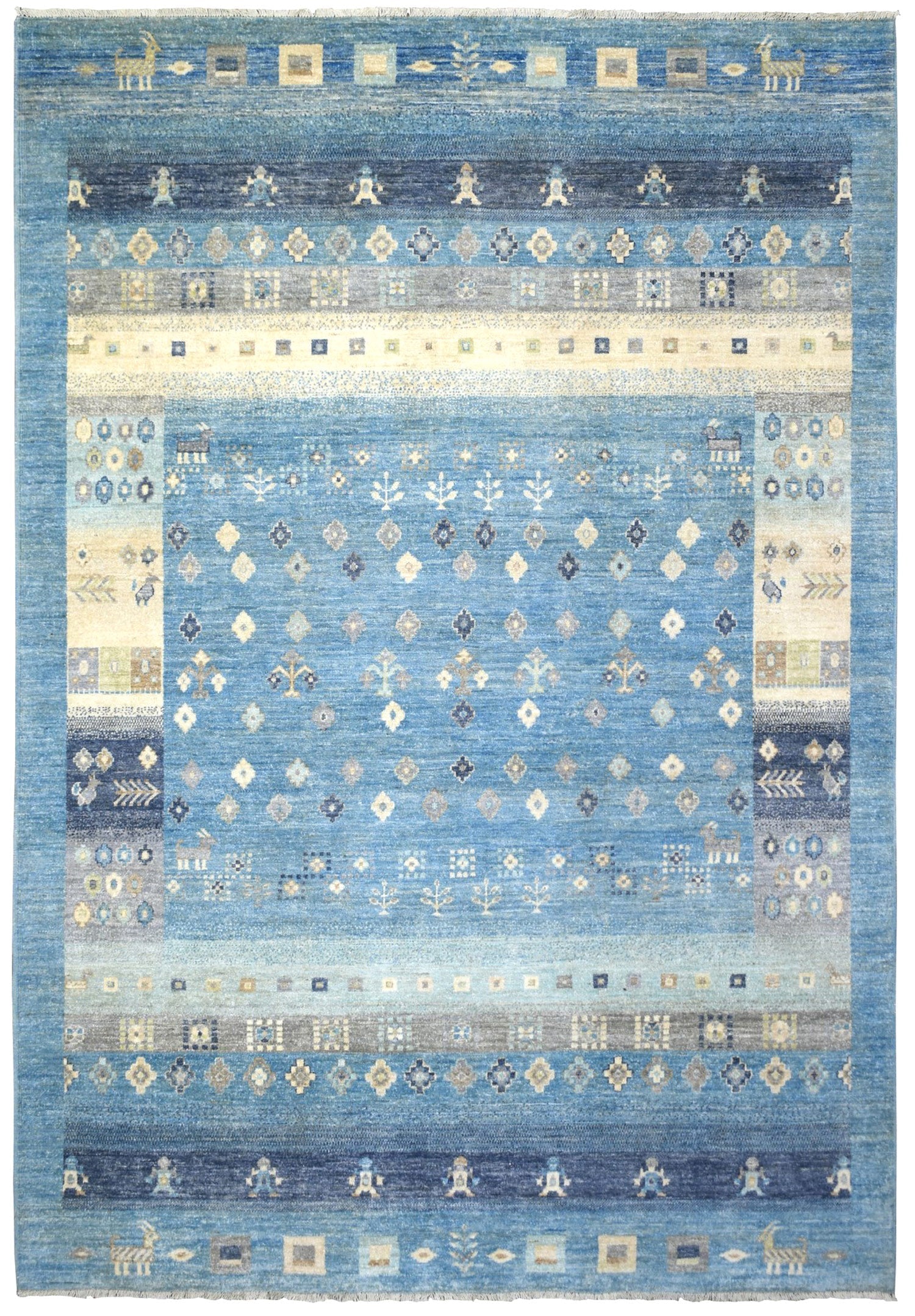 Gabbeh Handwoven Tribal Rug Landry & Arcari