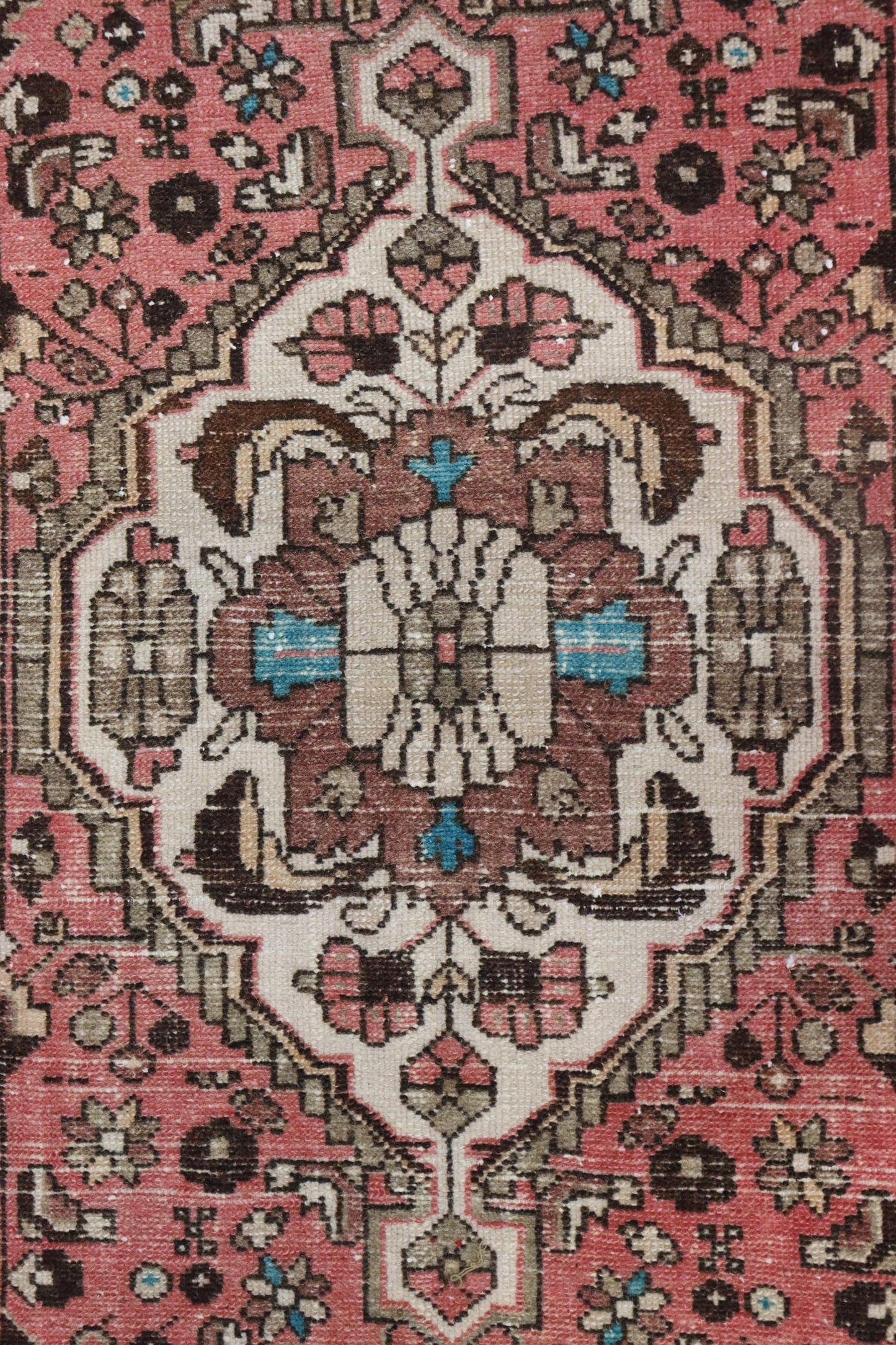 Vintage Hamadan Handwoven Tribal Rug, J66677