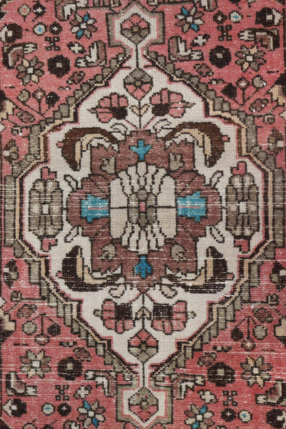Vintage Hamadan Handwoven Tribal Rug, J66677