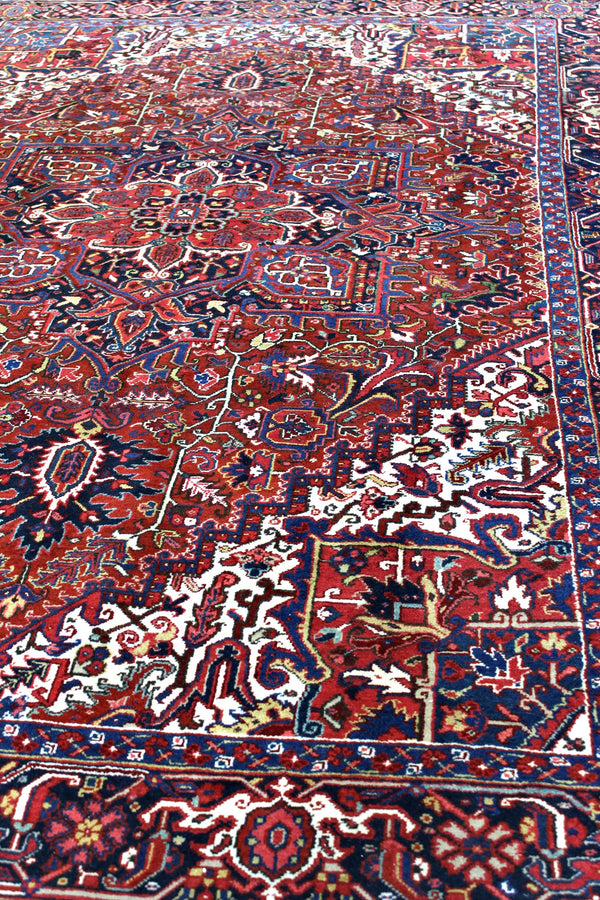 Antique Heriz Handwoven Closeout Rug, J67510