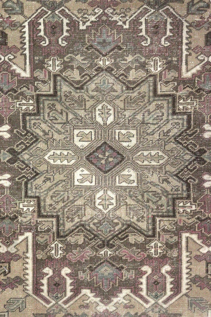 Vintage Heriz Handwoven Tribal Rug, J68255