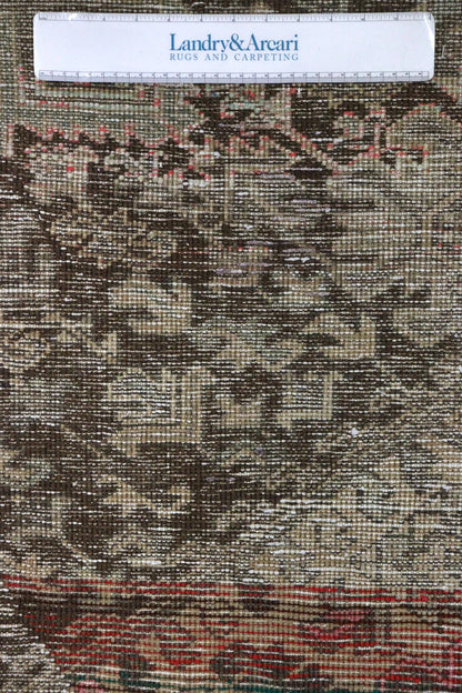 Vintage Heriz Handwoven Tribal Rug, J68255