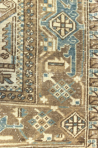 Vintage Heriz Handwoven Tribal Rug, J68443