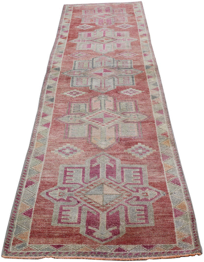Vintage Herki Handwoven Tribal Rug, J63478