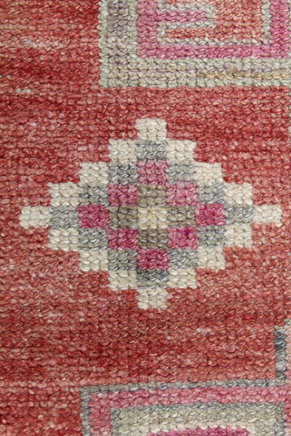 Vintage Herki Handwoven Tribal Rug, J63478