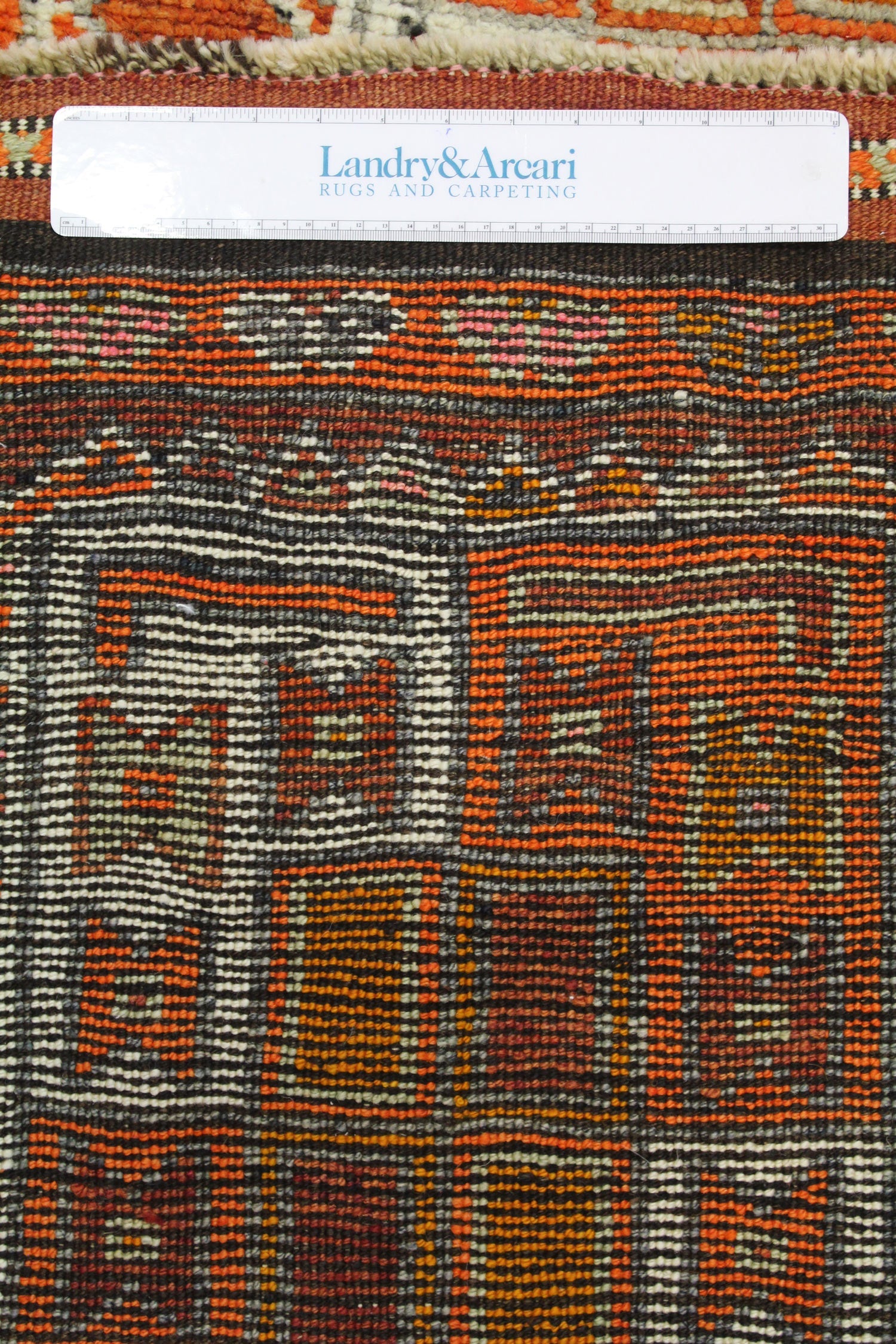 Vintage Herki Handwoven Tribal Rug, J64565