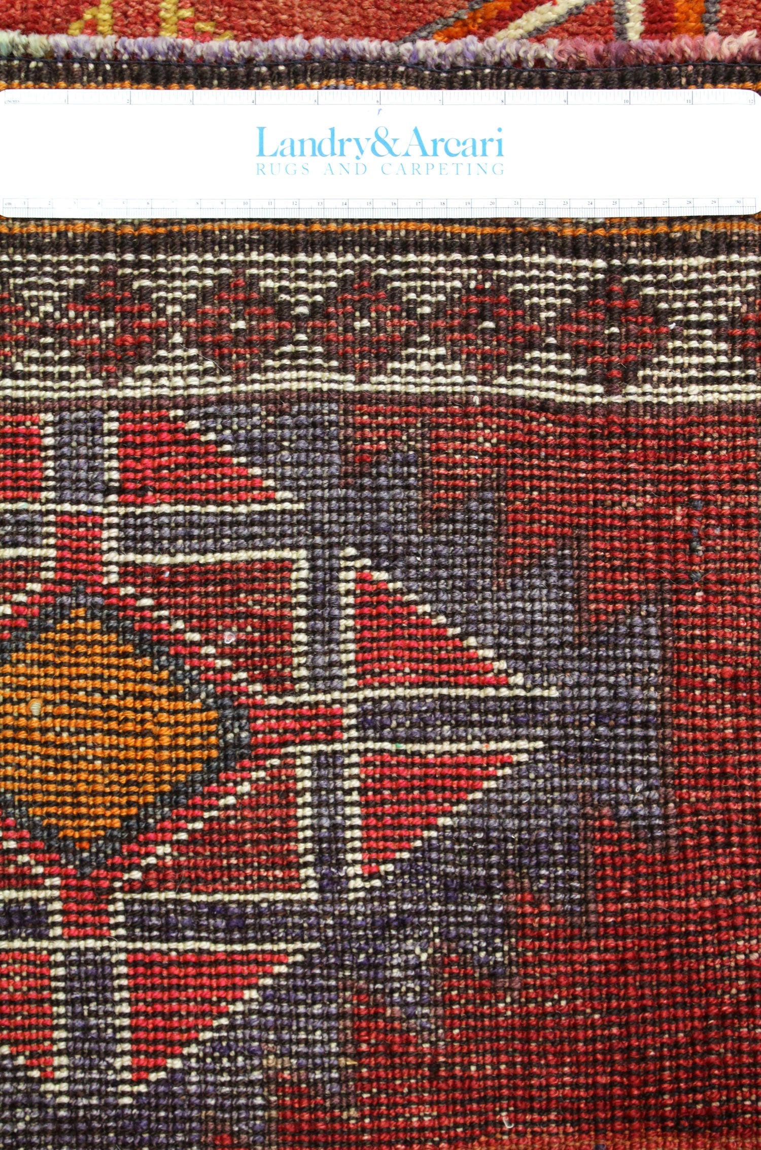 Vintage Herki Handwoven Tribal Rug, J64573