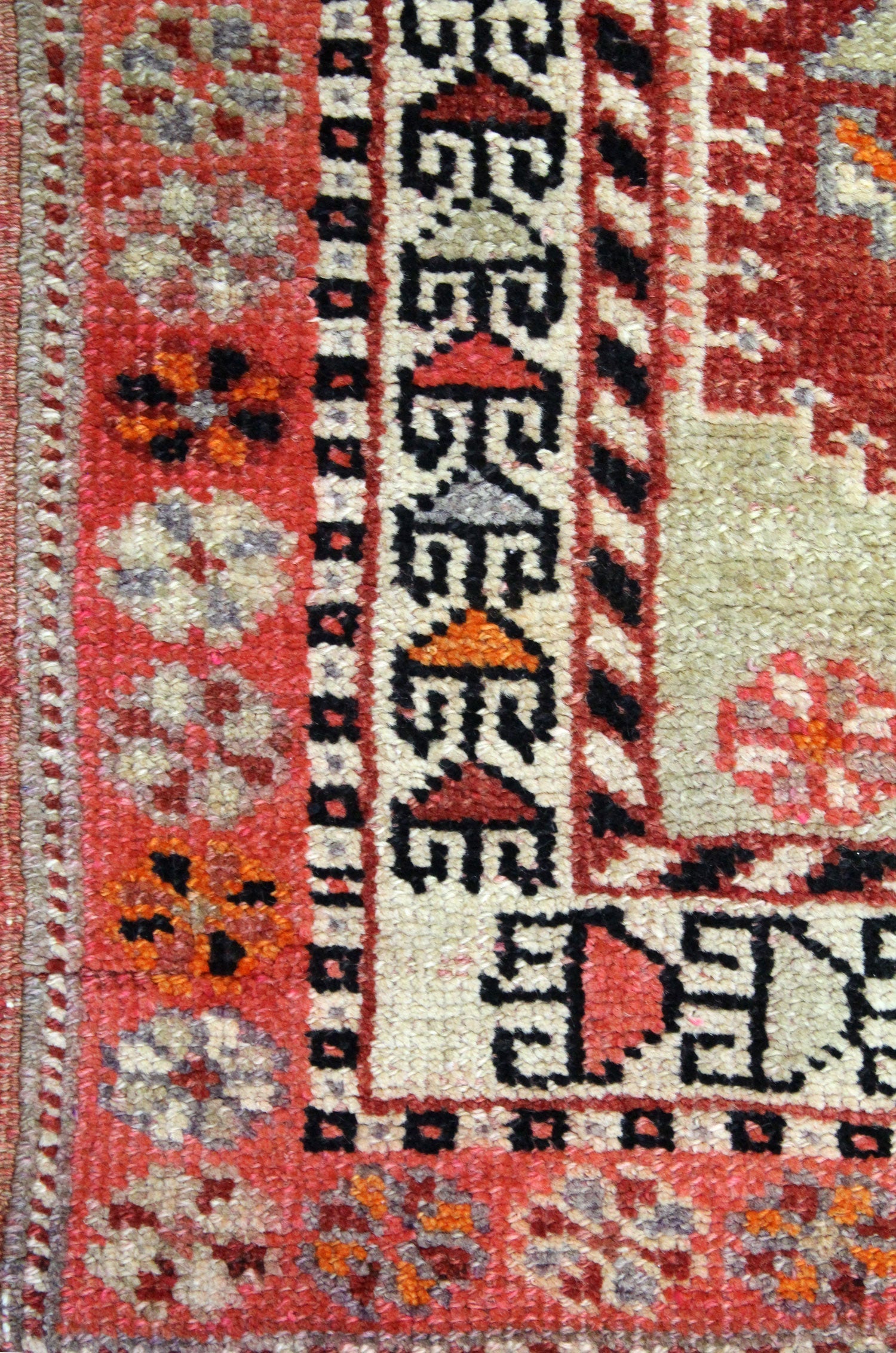 Vintage Herki Handwoven Tribal Rug, J64583