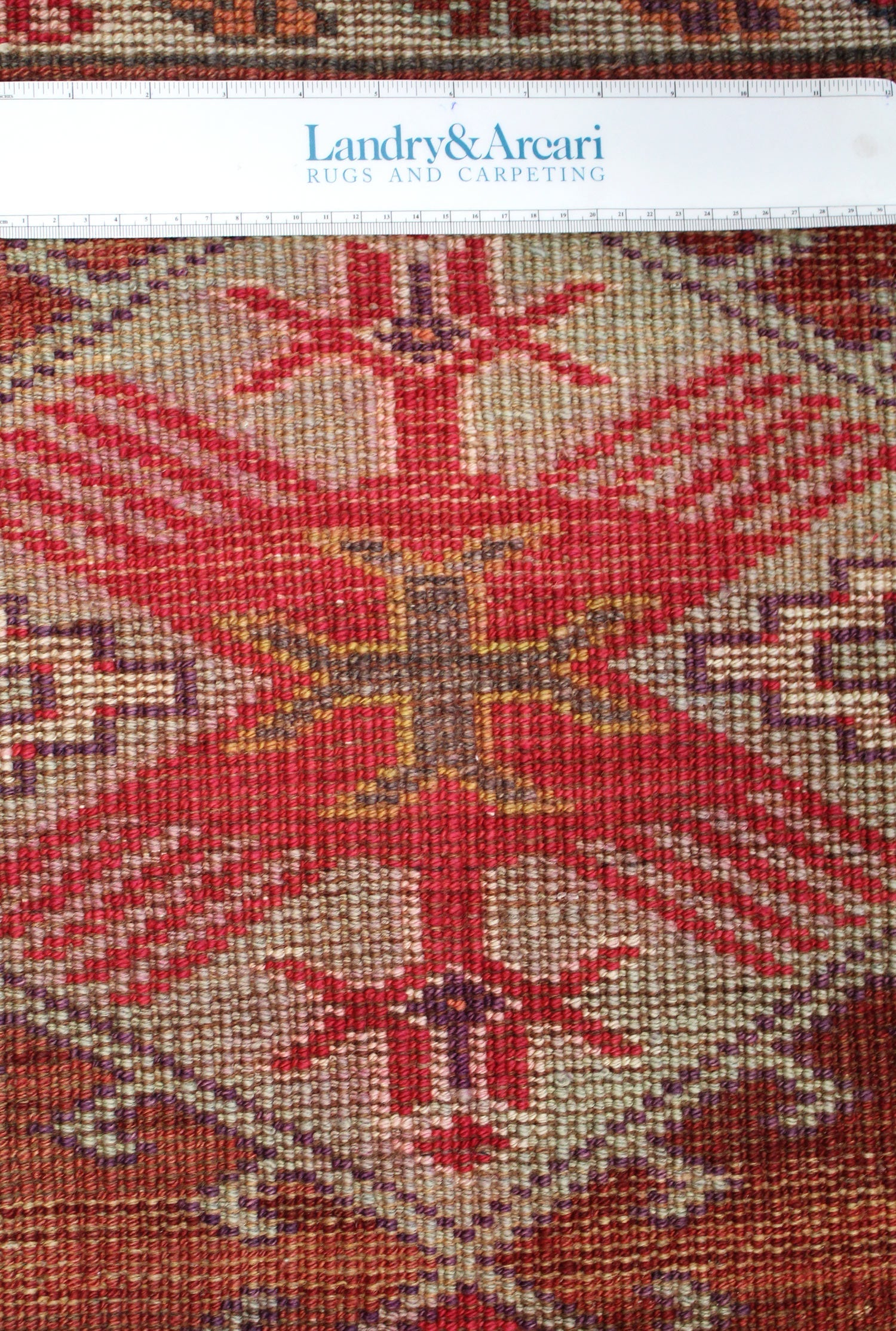 Vintage Herki Handwoven Tribal Rug, J64587