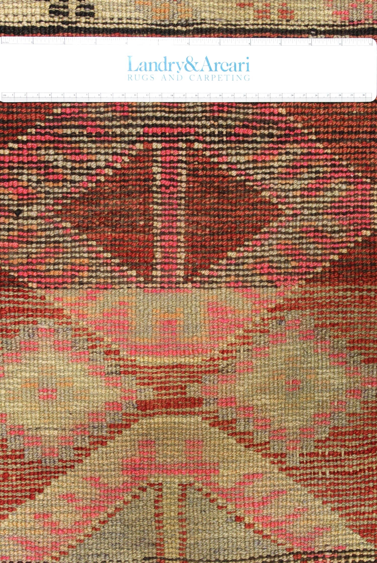 Vintage Herki Handwoven Tribal Rug, J64604