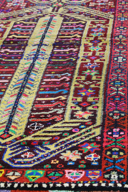 Vintage Herki Handwoven Tribal Rug, J64630