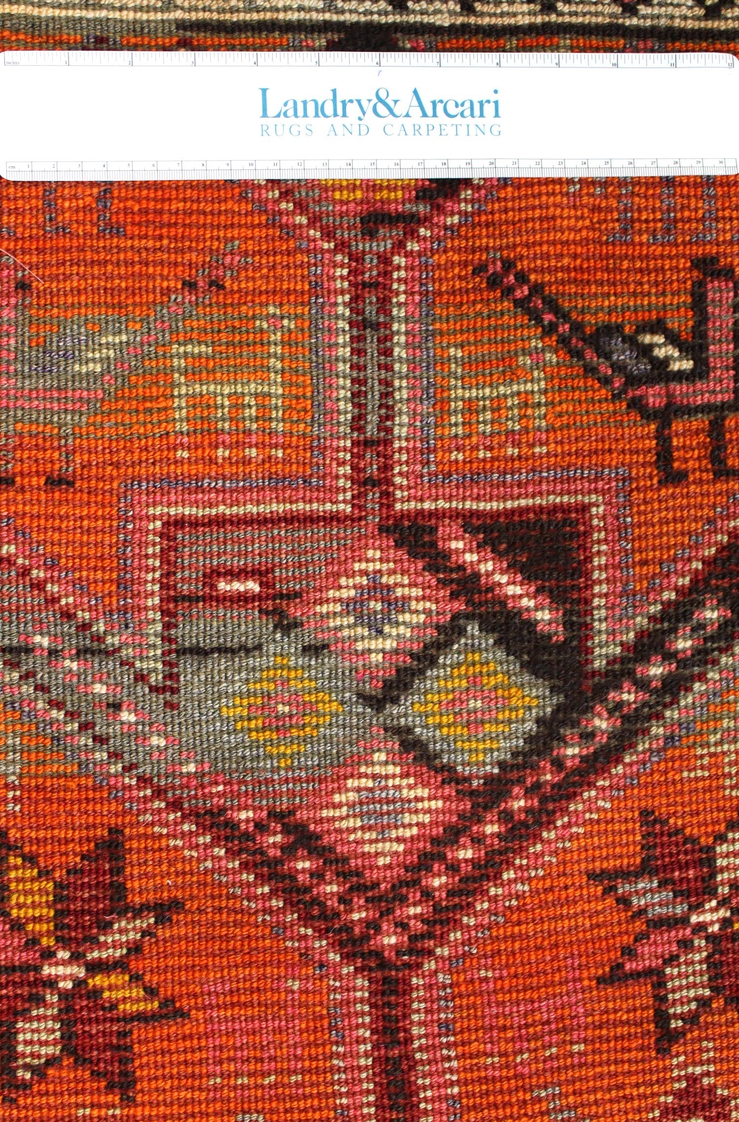 Vintage Herki Handwoven Tribal Rug, J64634