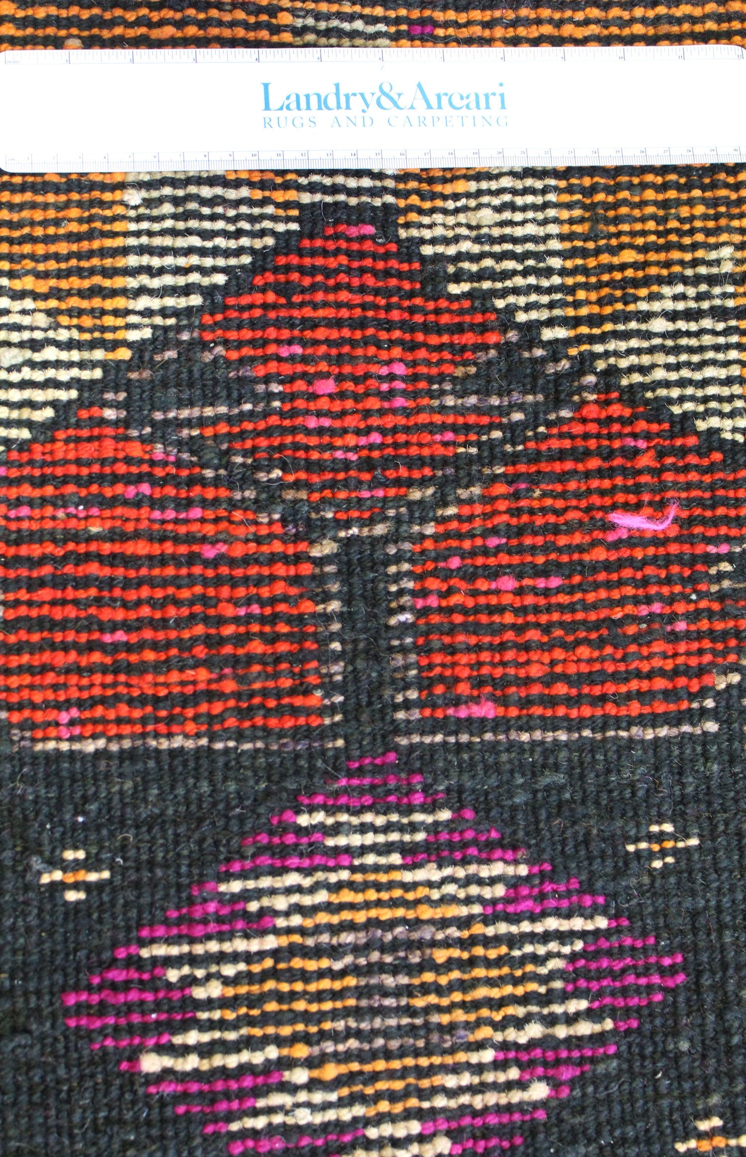 Vintage Herki Handwoven Tribal Rug, J64653
