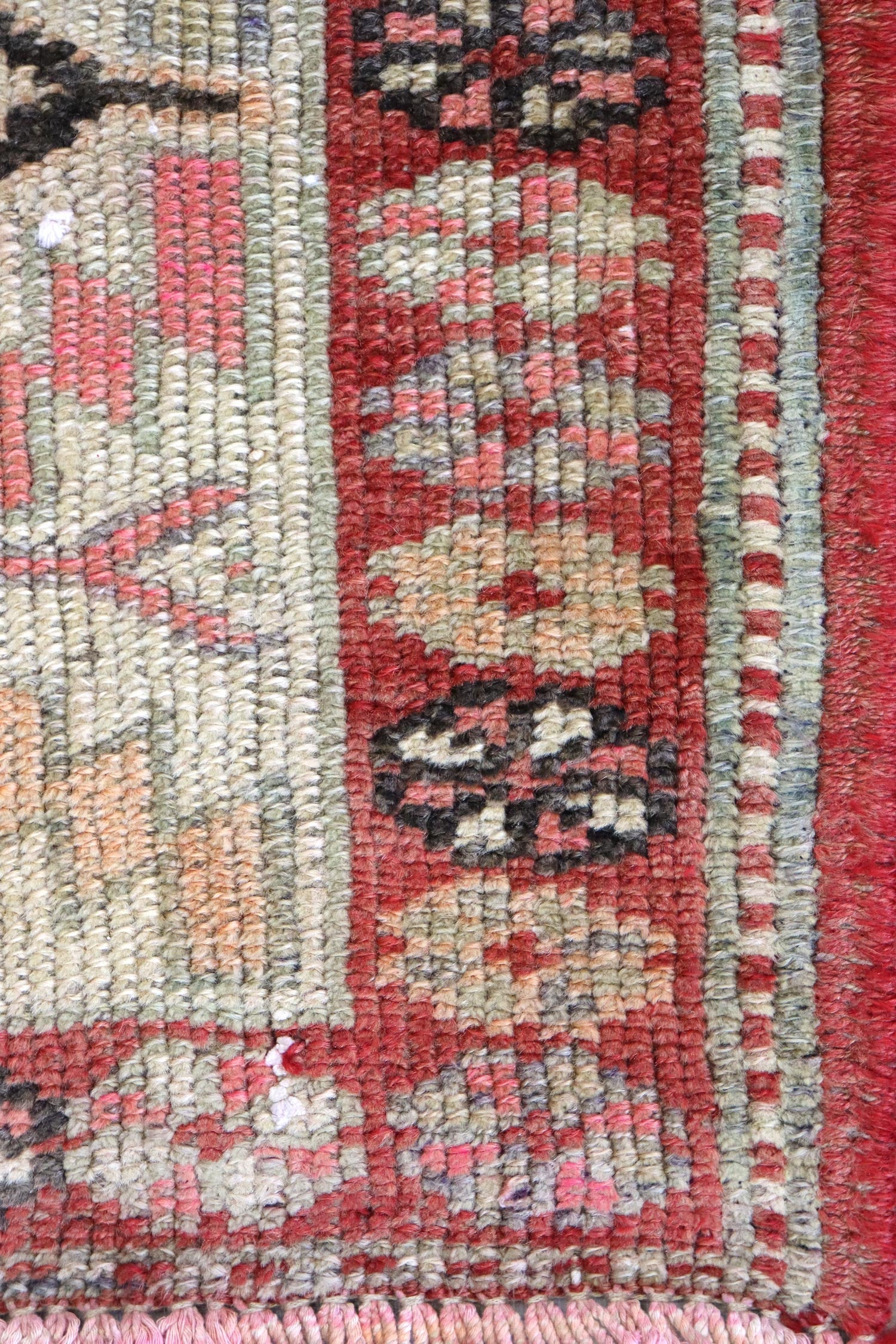 Vintage Herki Handwoven Tribal Rug, J66191