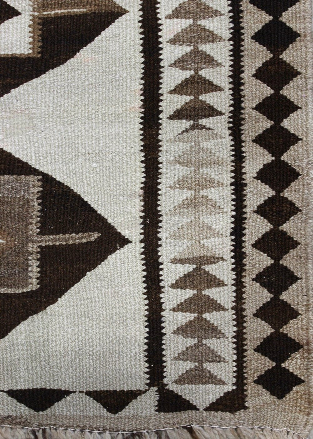 Vintage Herki Kilim Handwoven Tribal Rug, J67095