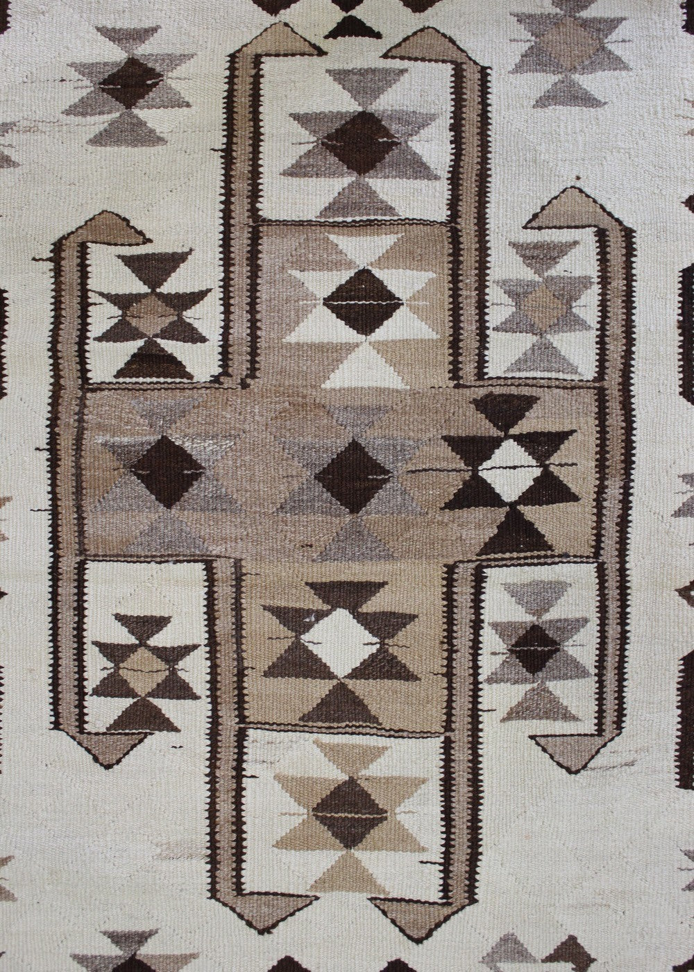 Vintage Herki Kilim Handwoven Tribal Rug, J67108