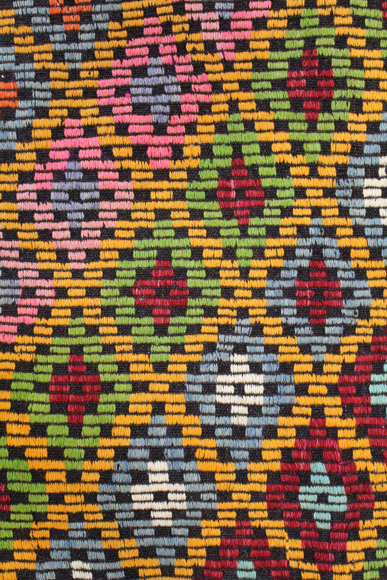 Vintage Jijim Handwoven Tribal Rug, J59052