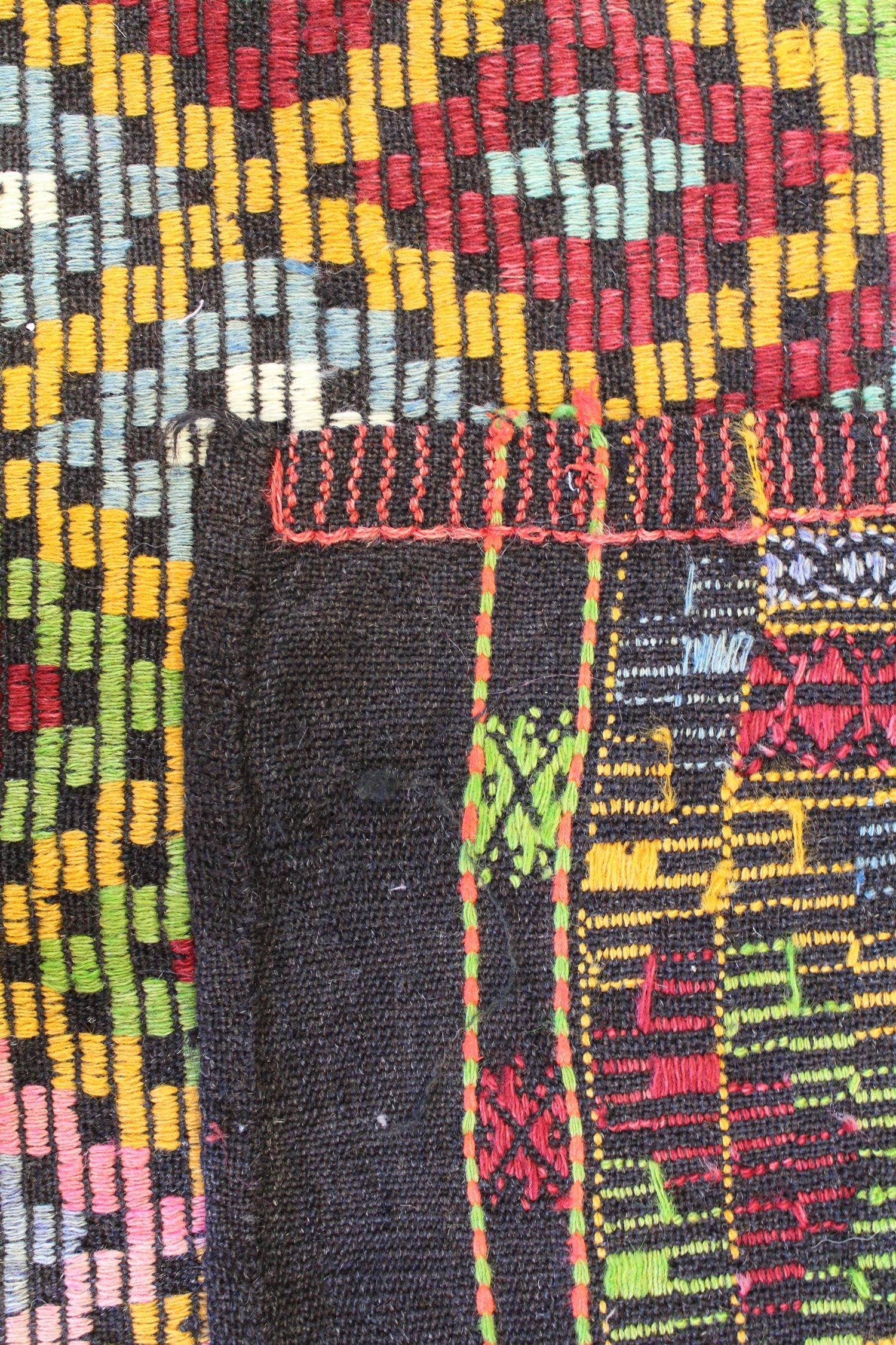 Vintage Jijim Handwoven Tribal Rug, J59052