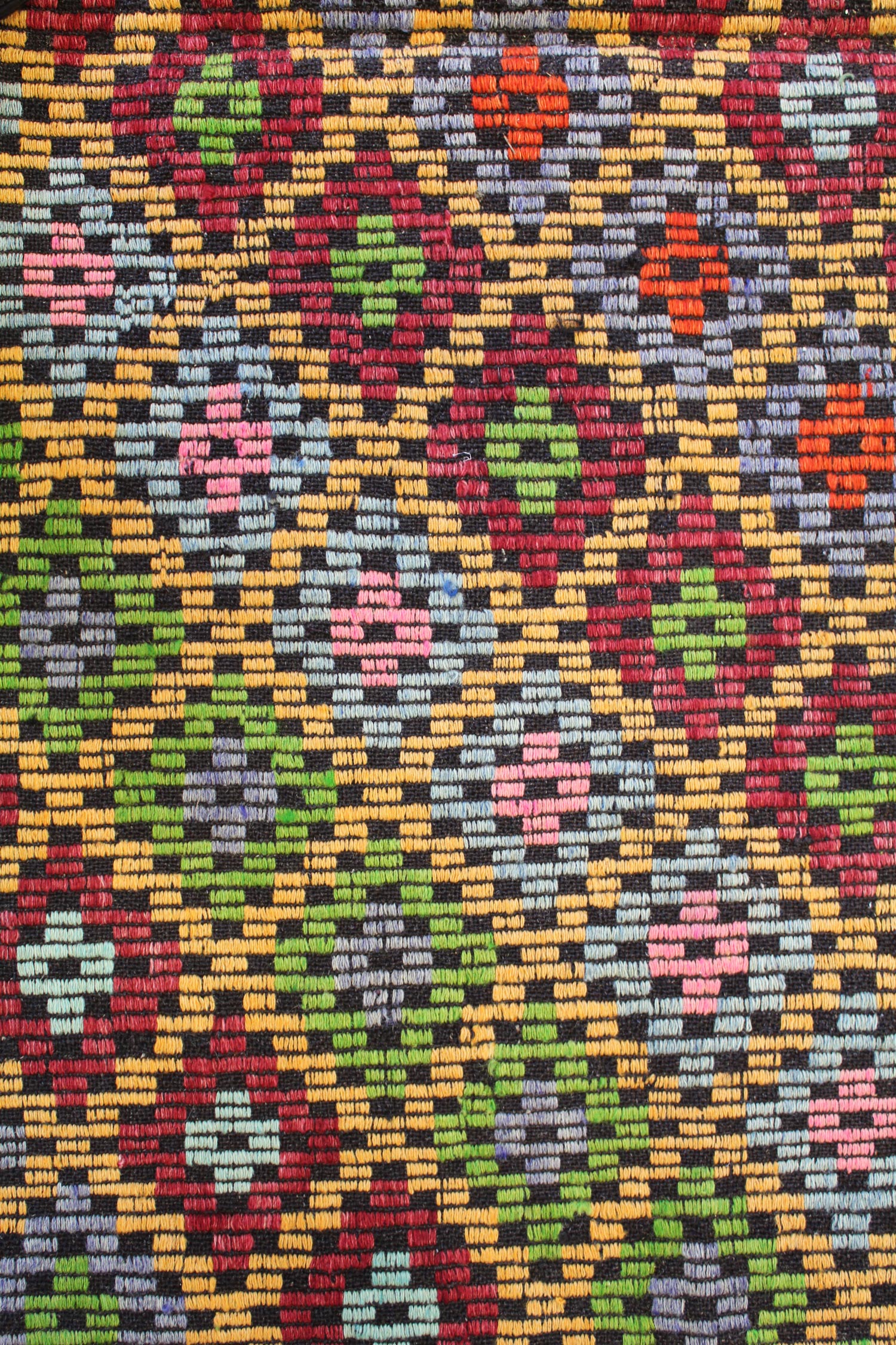 Vintage Jijim Handwoven Tribal Rug, J59082