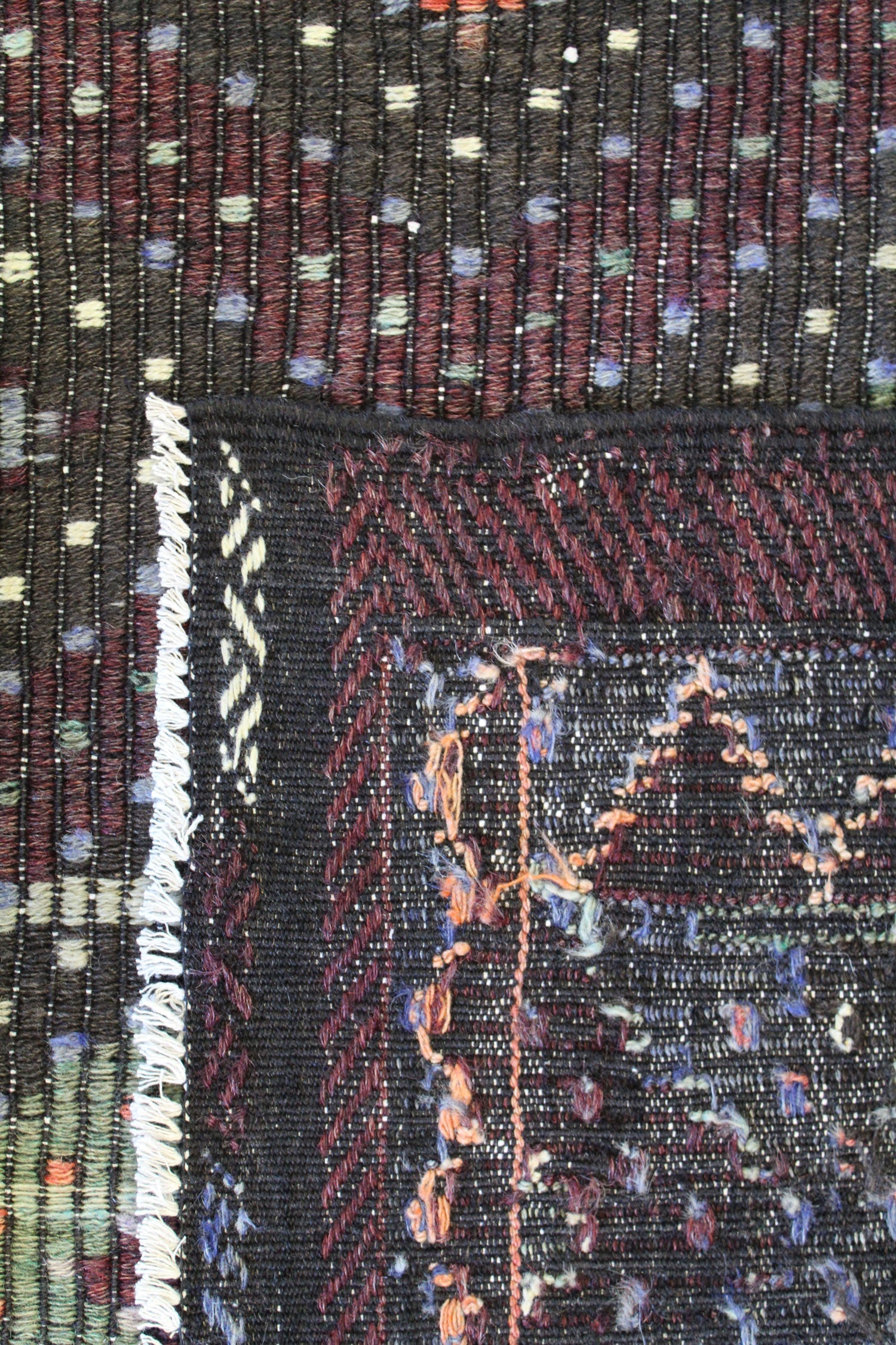 Vintage Jijim Handwoven Tribal Rug, J59085