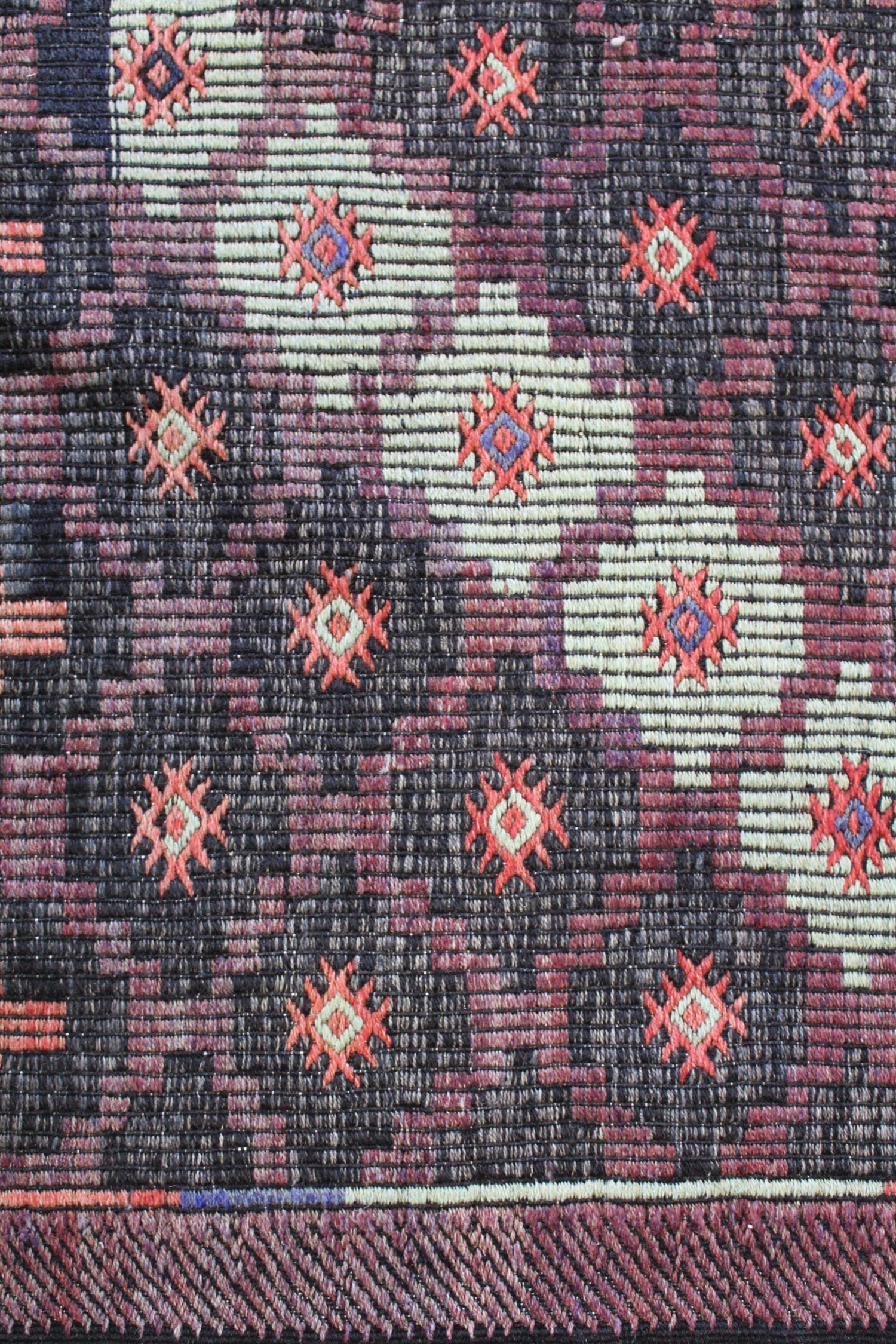 Vintage Jijim Handwoven Tribal Rug, J59089