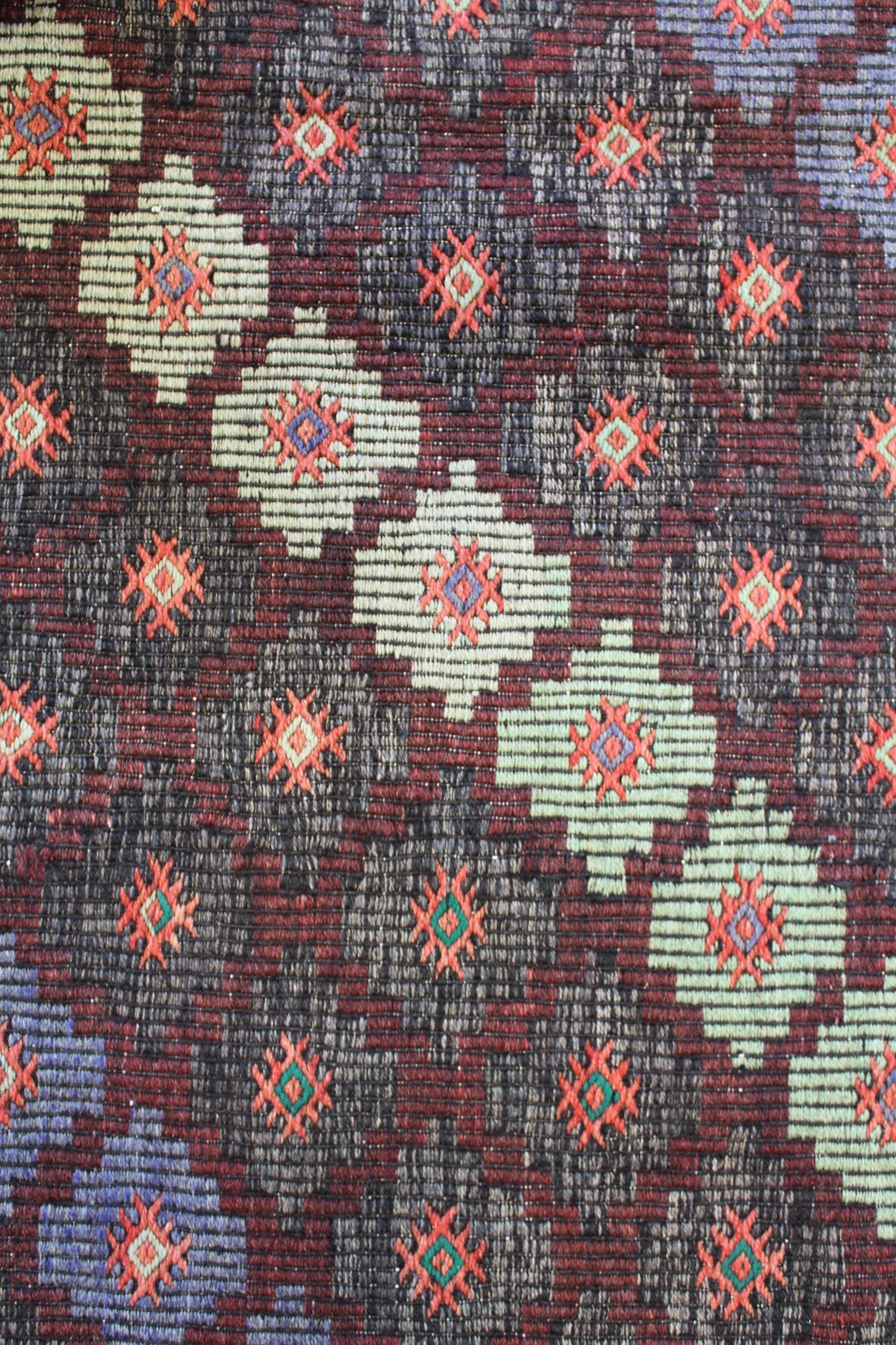 Vintage Jijim Handwoven Tribal Rug, J59089