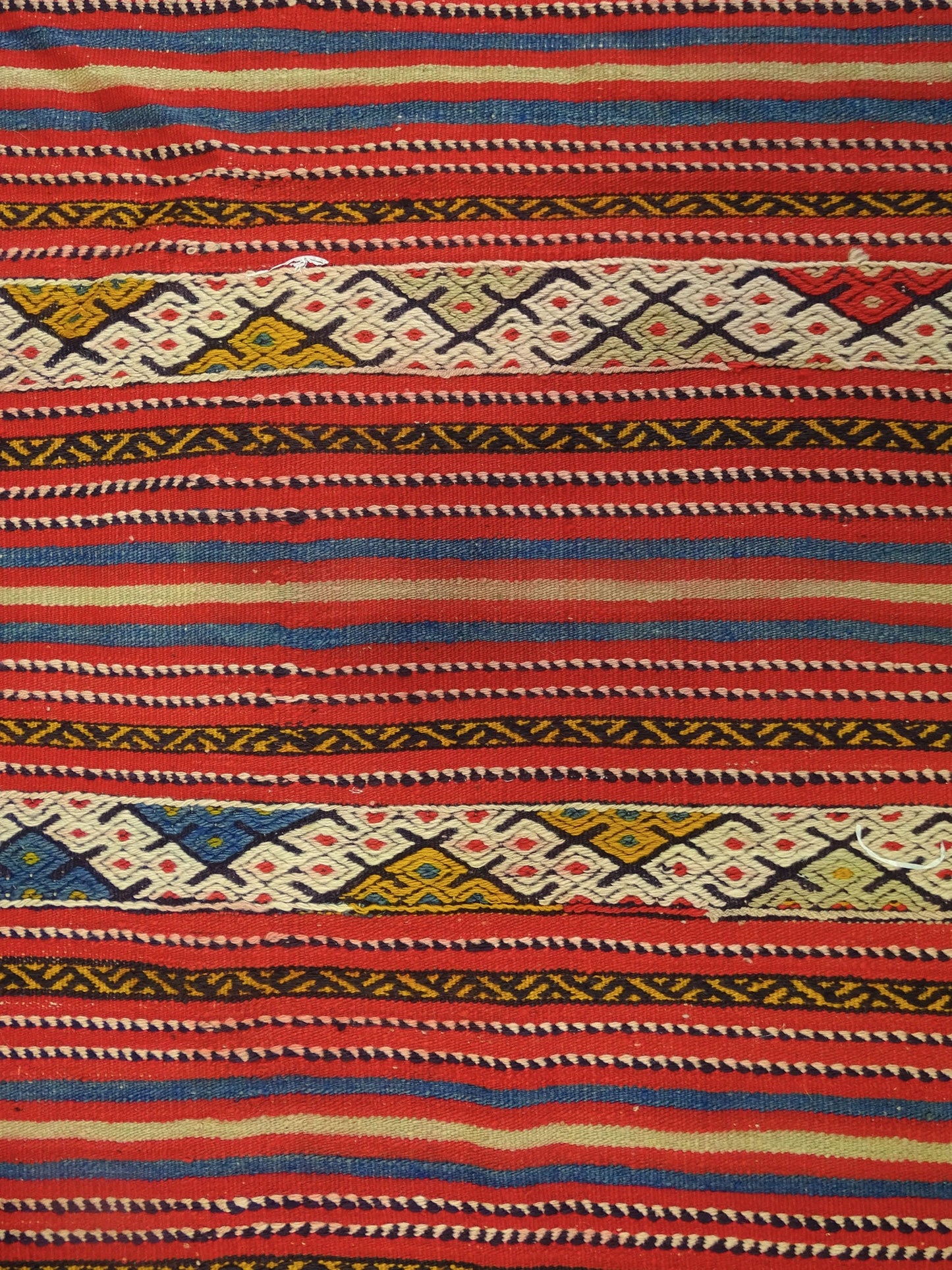Vintage Jijim Handwoven Tribal Rug, J59461