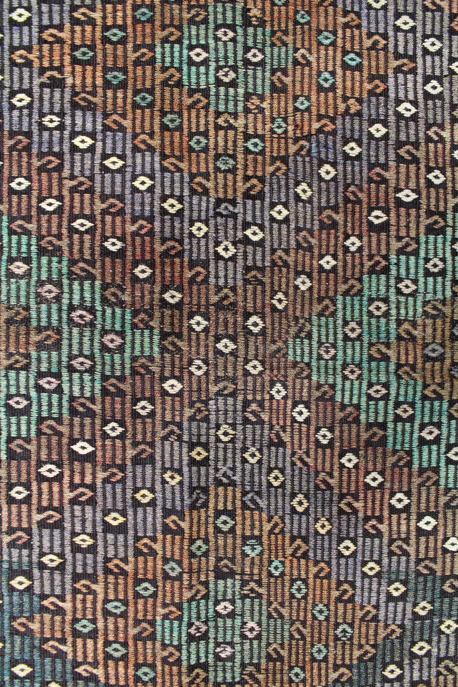 Vintage Jijim Handwoven Tribal Rug, J64677