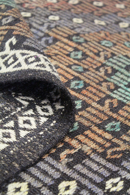 Vintage Jijim Handwoven Tribal Rug, J64677