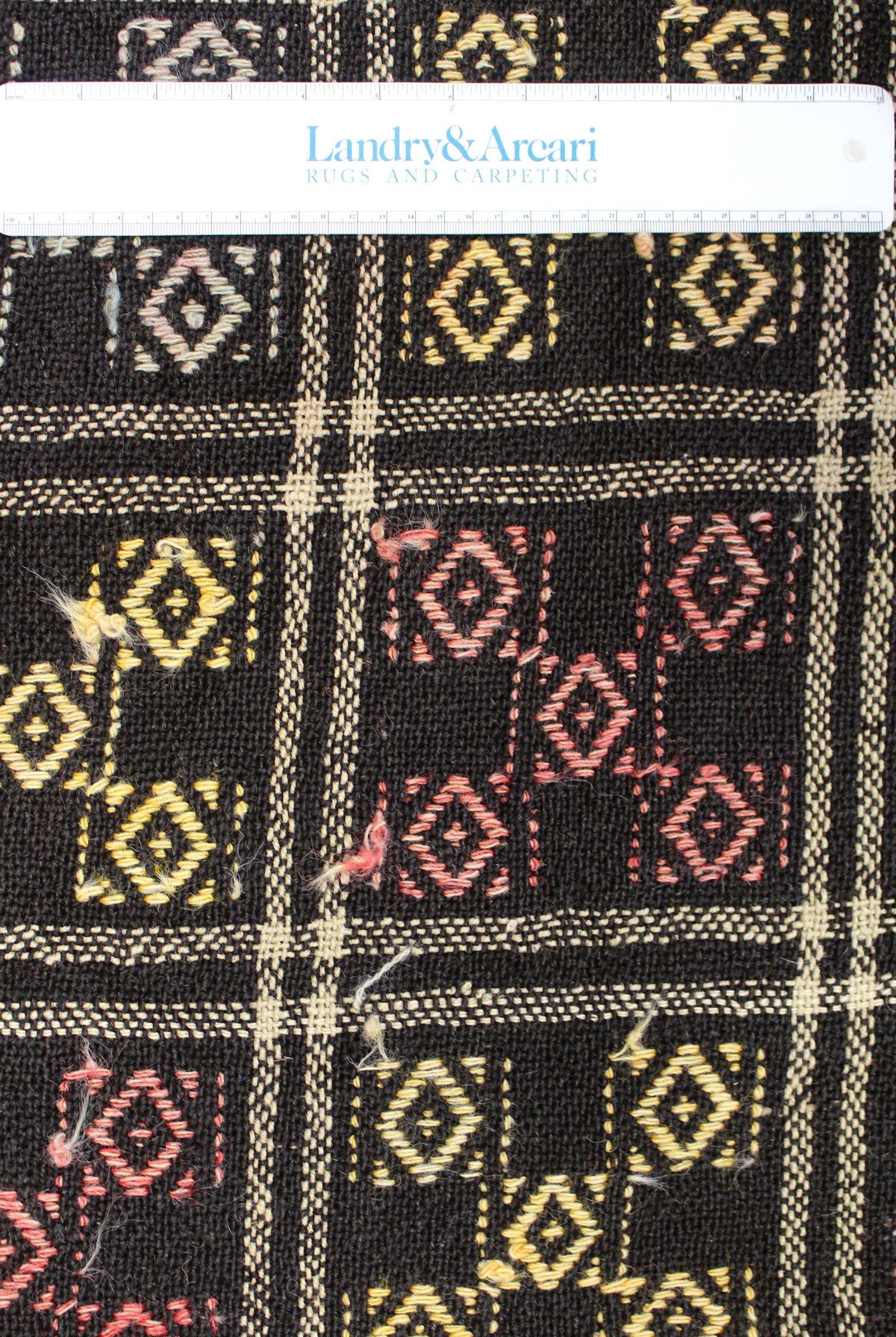 Vintage Jijim Handwoven Tribal Rug, J64678