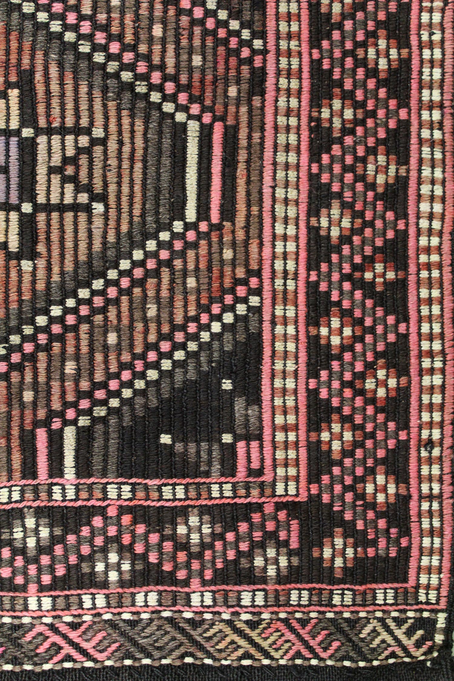 Vintage Jijim Handwoven Tribal Rug, J64680