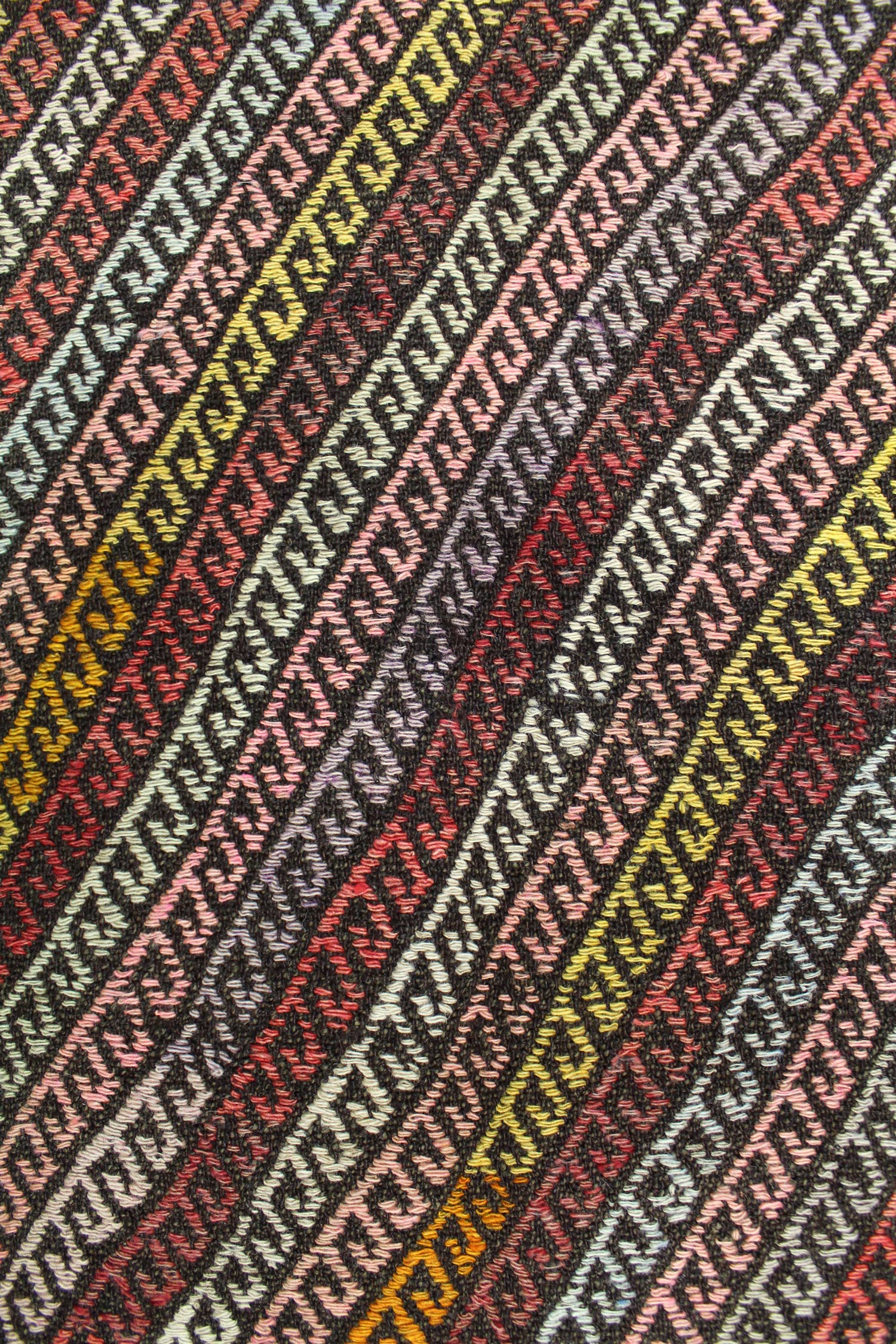 Vintage Jijim Handwoven Tribal Rug, J64683