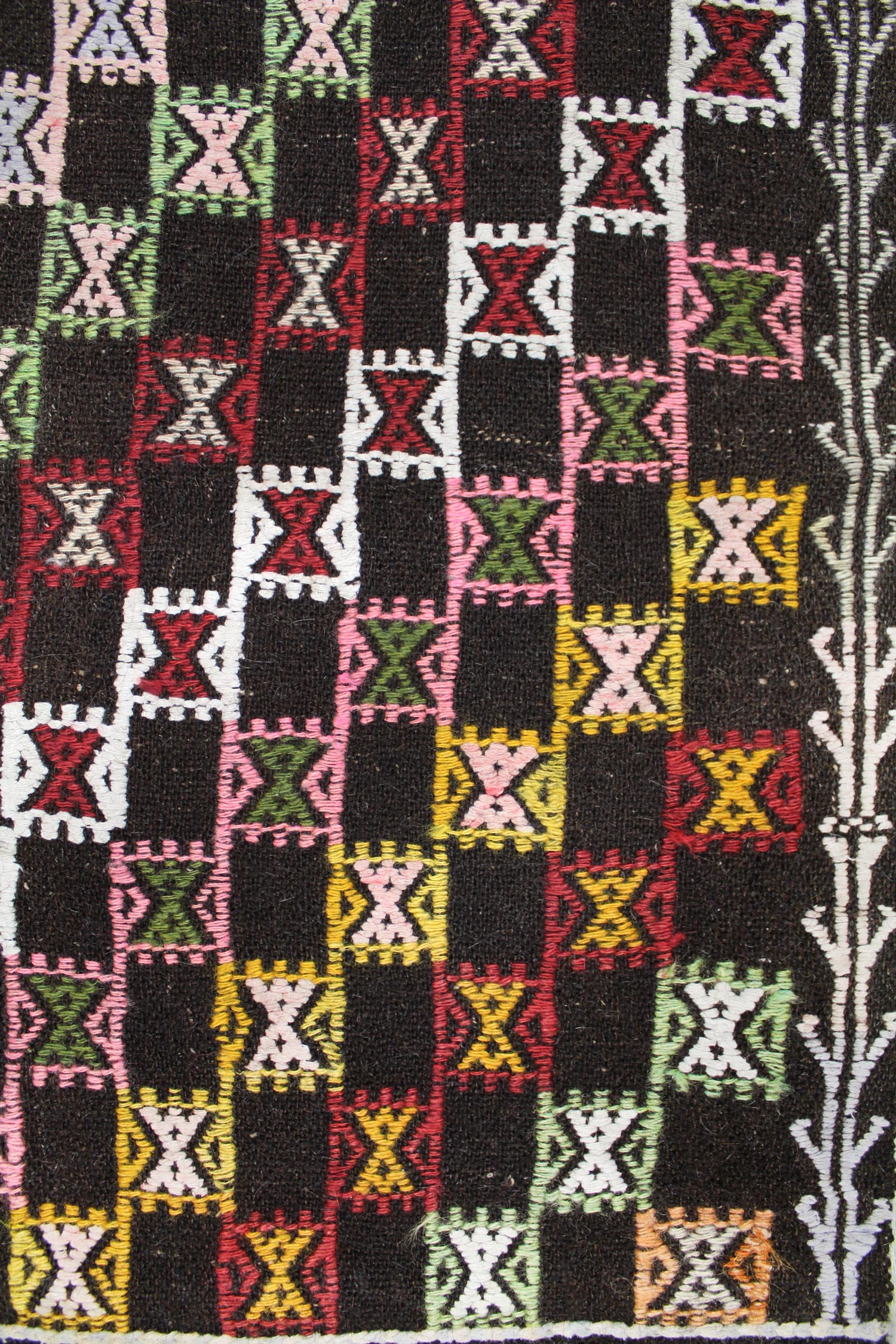 Vintage Jijim Handwoven Tribal Rug, J64687