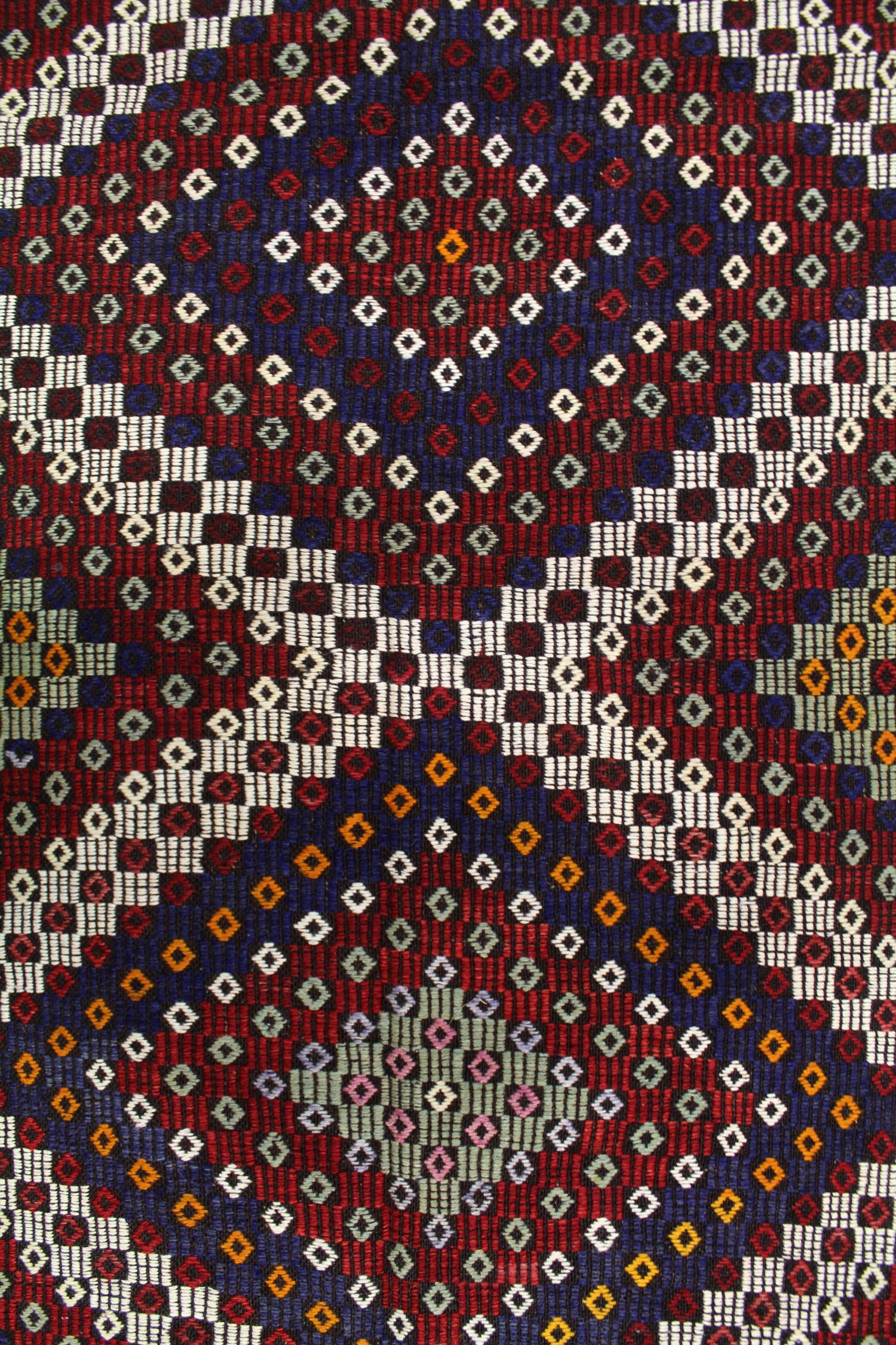 Vintage Jijim Handwoven Tribal Rug, J64688