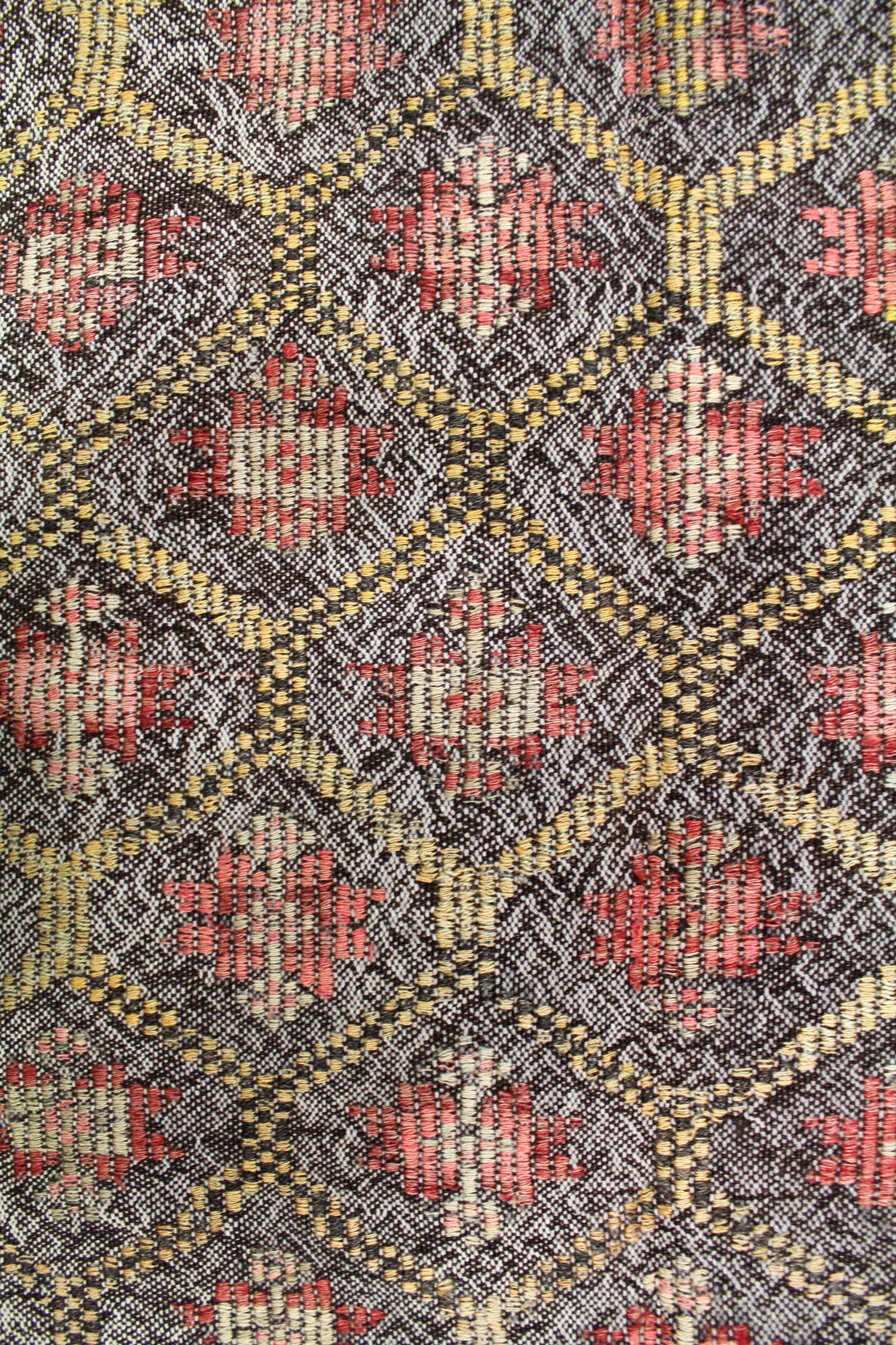 Vintage Jijim Handwoven Tribal Rug, J64689