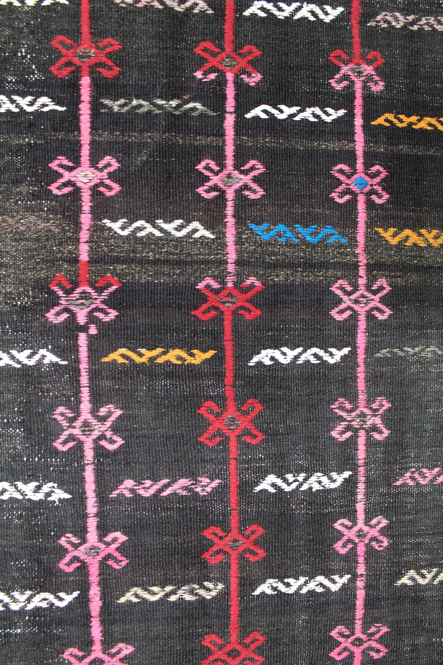 Vintage Jijim Handwoven Tribal Rug, J64706