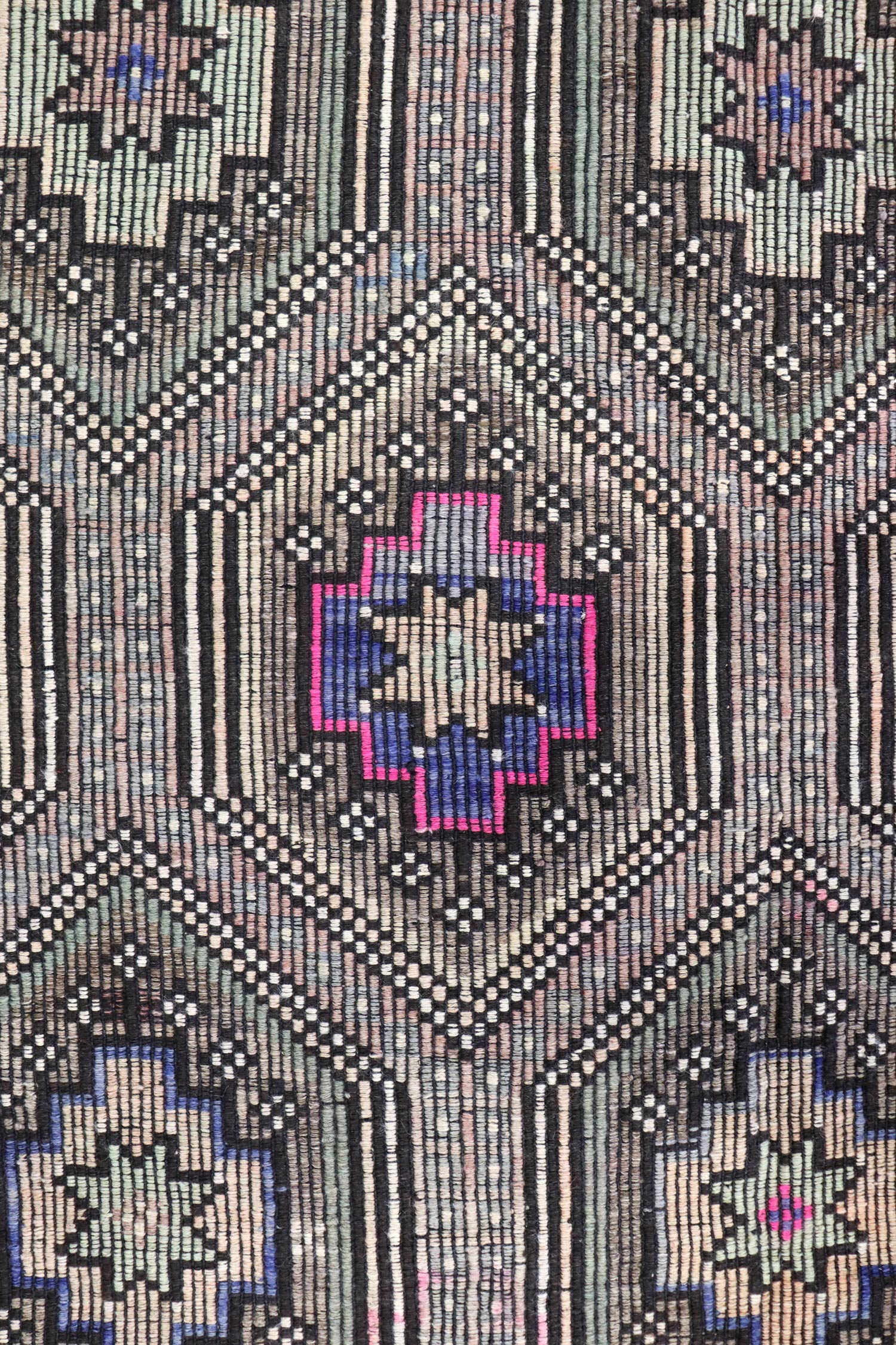 Vintage Jijim Handwoven Tribal Rug, J64714